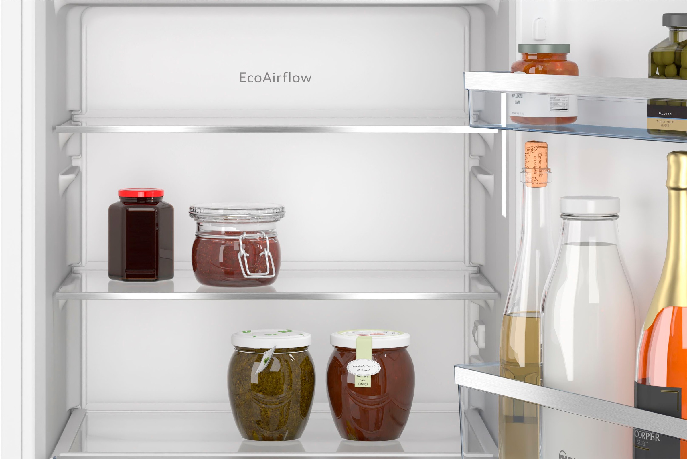 NEFF Einbaukühlschrank N 50 "KI2322FE0" 102,1 cm hoch 56 cm breit Fresh Saf günstig online kaufen