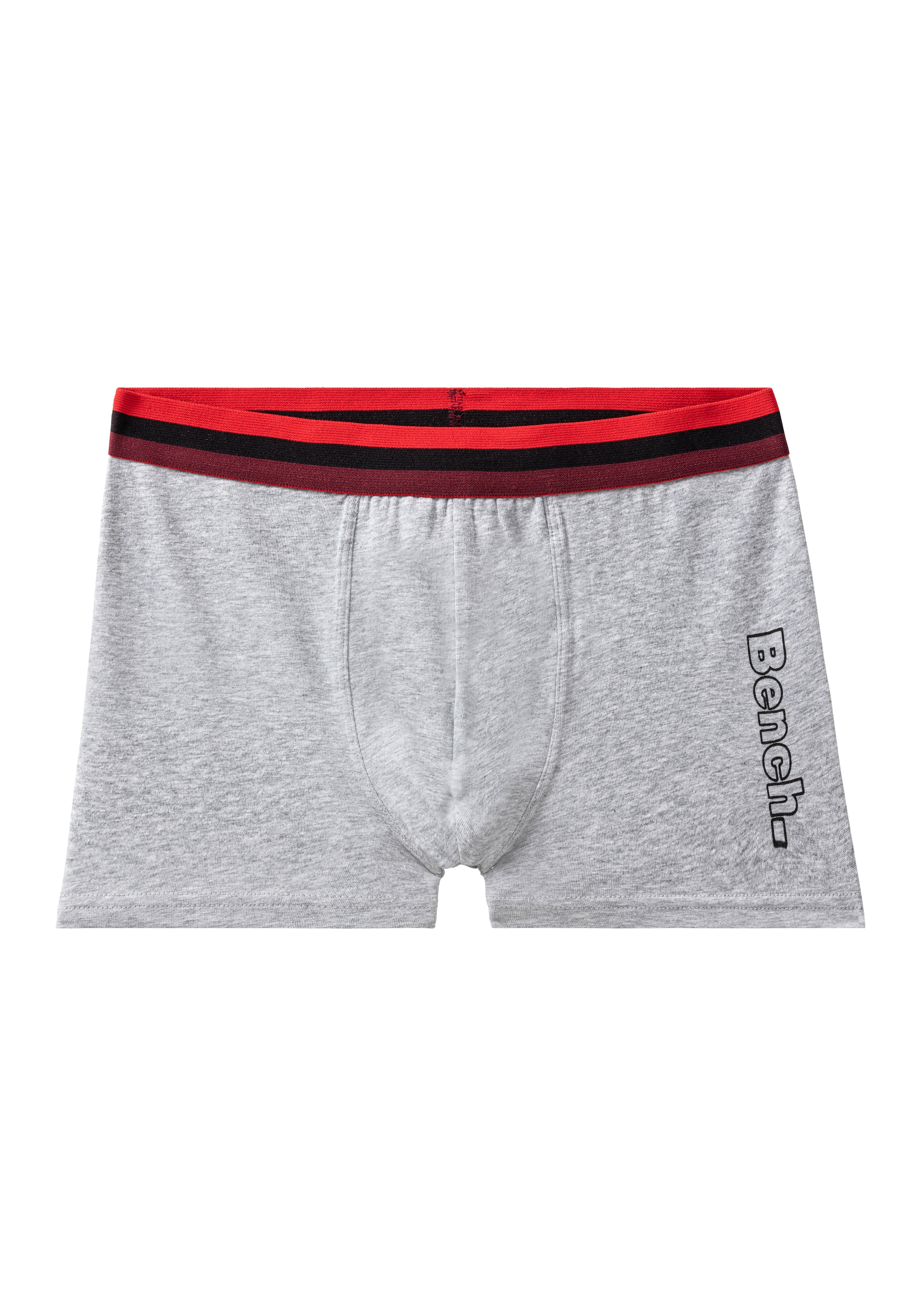 Bench. Boxer »Boxershorts für Jungen«, (Packung, 5 St.), mit Logo Druck am Bein