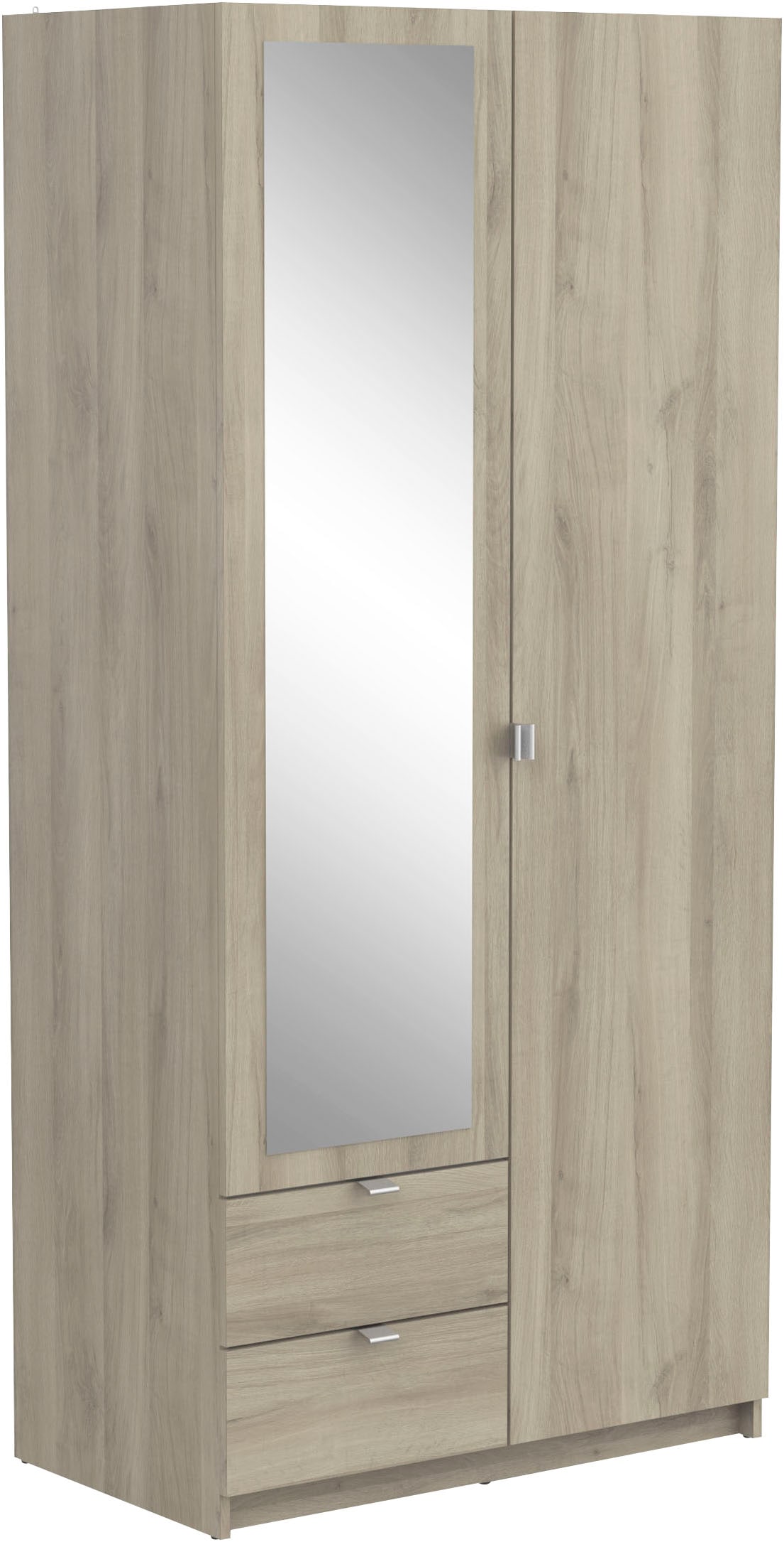 Thumbnail - Demeyere GROUP Kleiderschrank "Mellie", SCHRANK 2-TUERIG 1 SPIEGEL 2 SCHUBLADEN