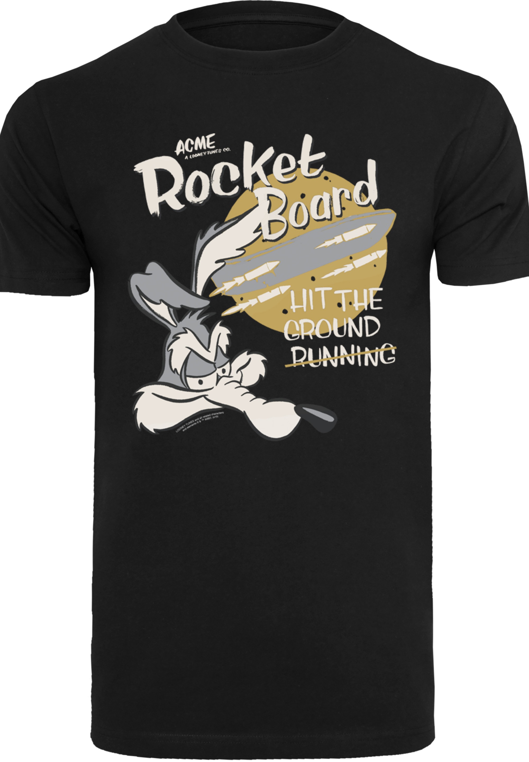 F4NT4STIC T-Shirt "Looney Tunes Wile E Rocket Board Cartoon", Herren,Premiu günstig online kaufen