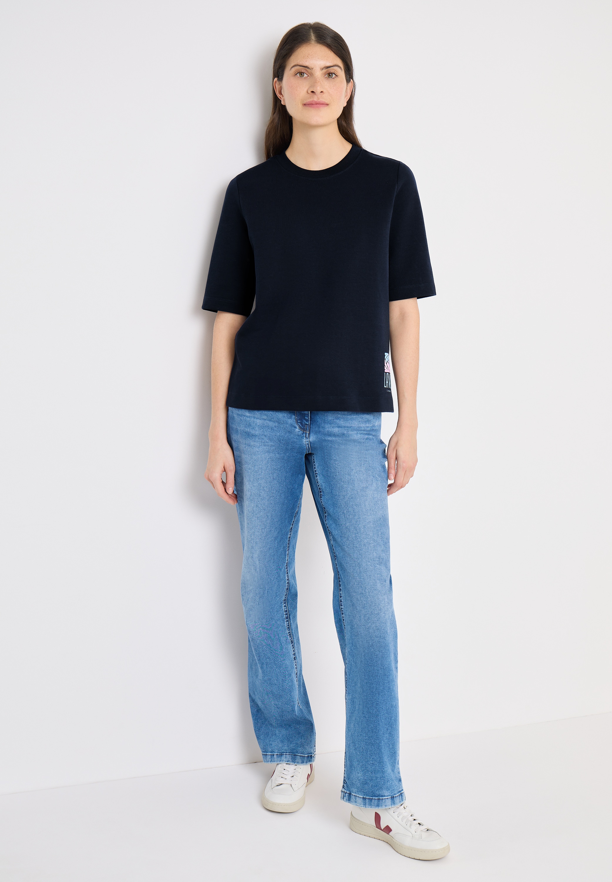 Cecil Sweatshirt , im soften Baumwoll-Mix
