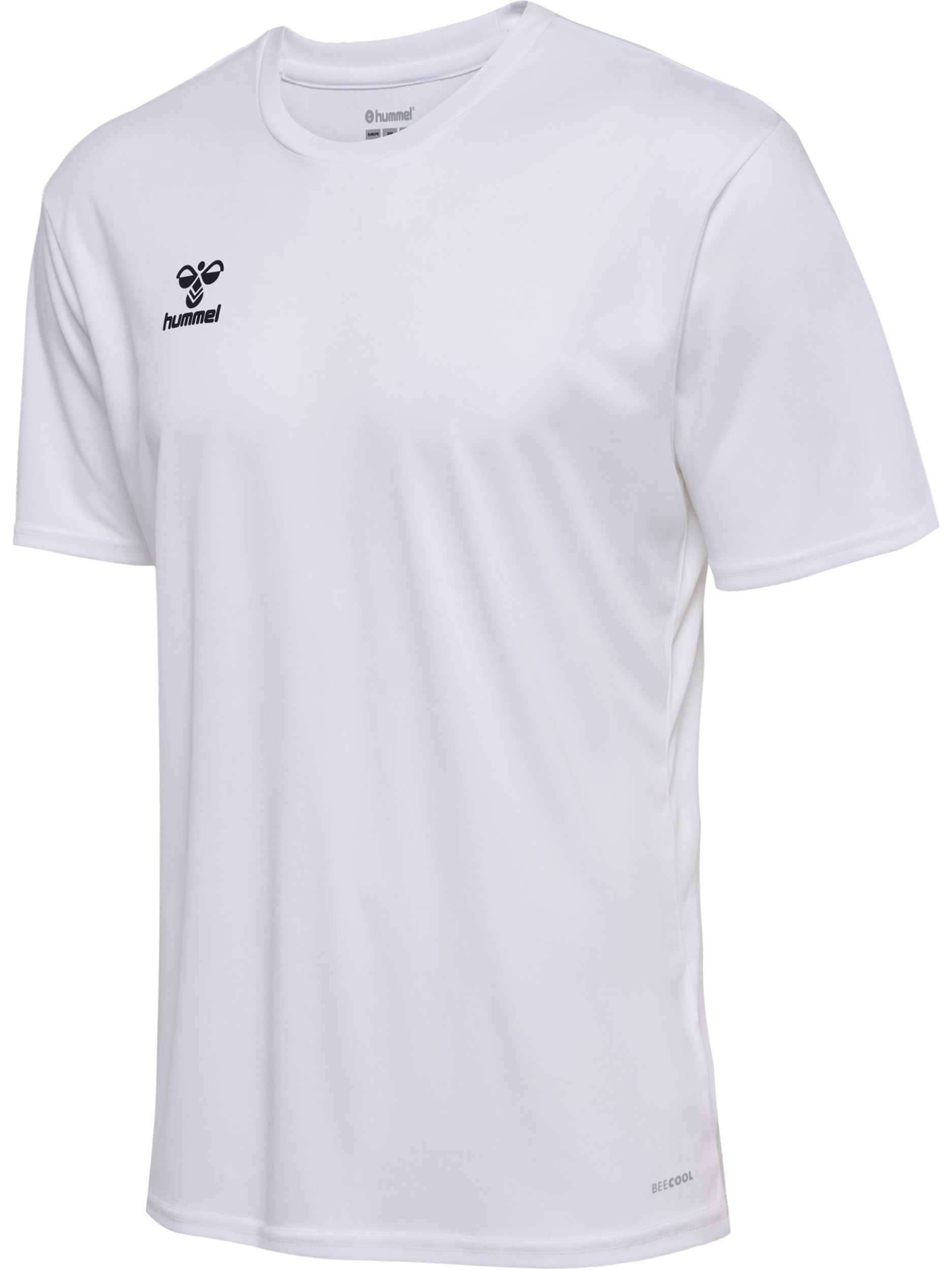 hummel Trainingsshirt »HMLESSENTIAL JERSEY S/S« Kurzarm-Design, mit Rundhalsausschnitt, in Trikot-Qualität