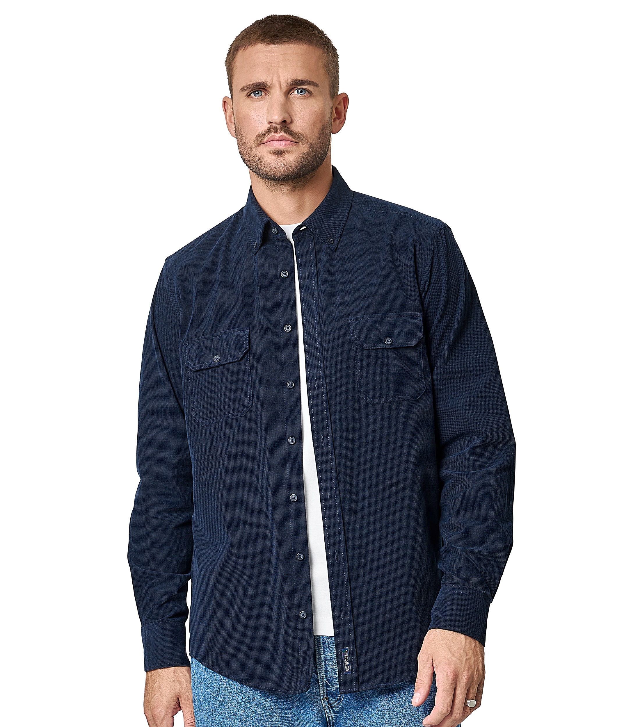 CASAMODA Langarmhemd "CASAMODA Freizeithemd uni" günstig online kaufen