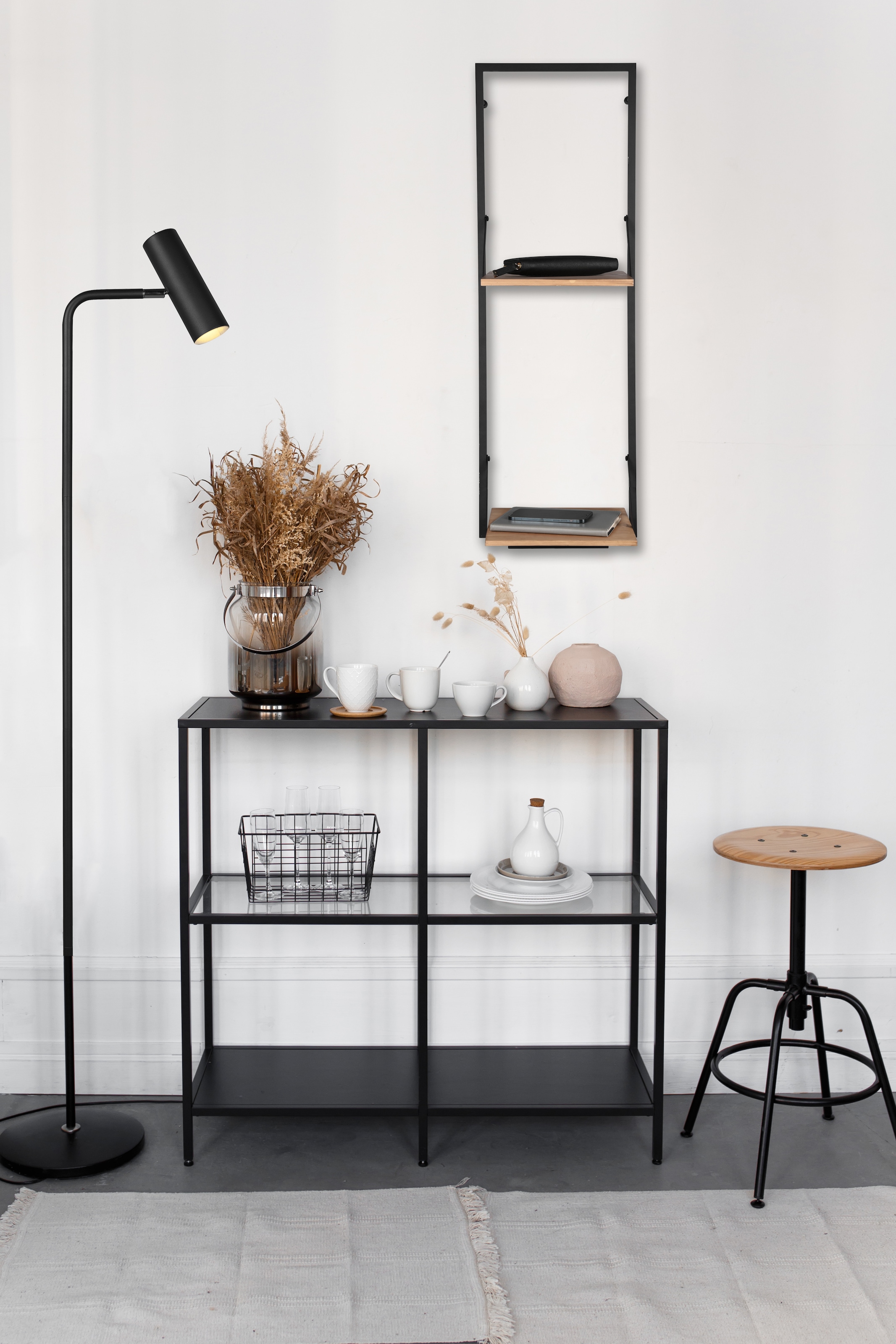 MIRRORS AND MORE Wandregal »Leonie«, (1 St.)