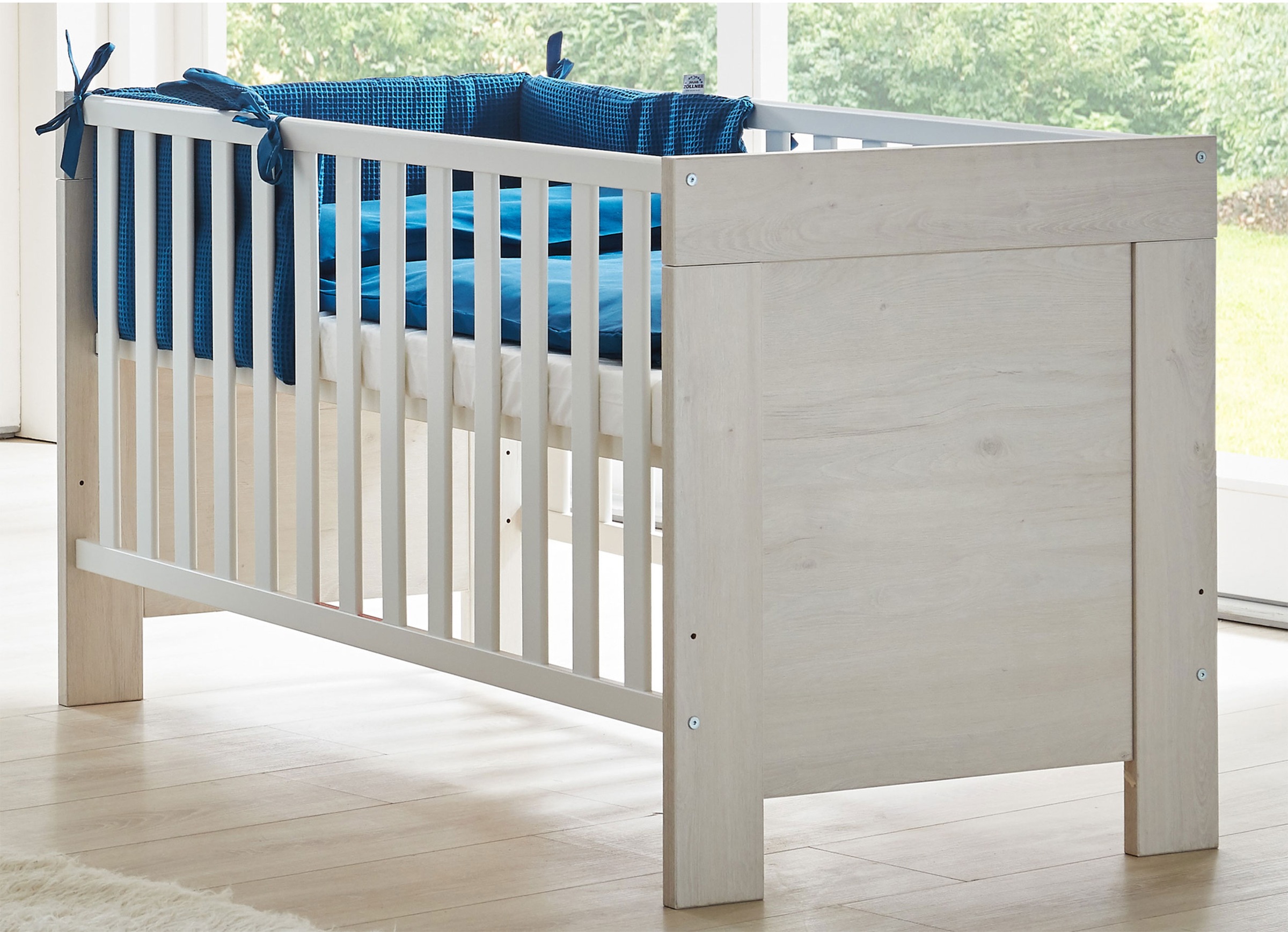 arthur berndt Babymöbel-Set »Til«, (Spar-Set, 2 tlg., Kinderbett, Wickelkommode), mit Kinderbett und Wickelkommode; Made in Germany