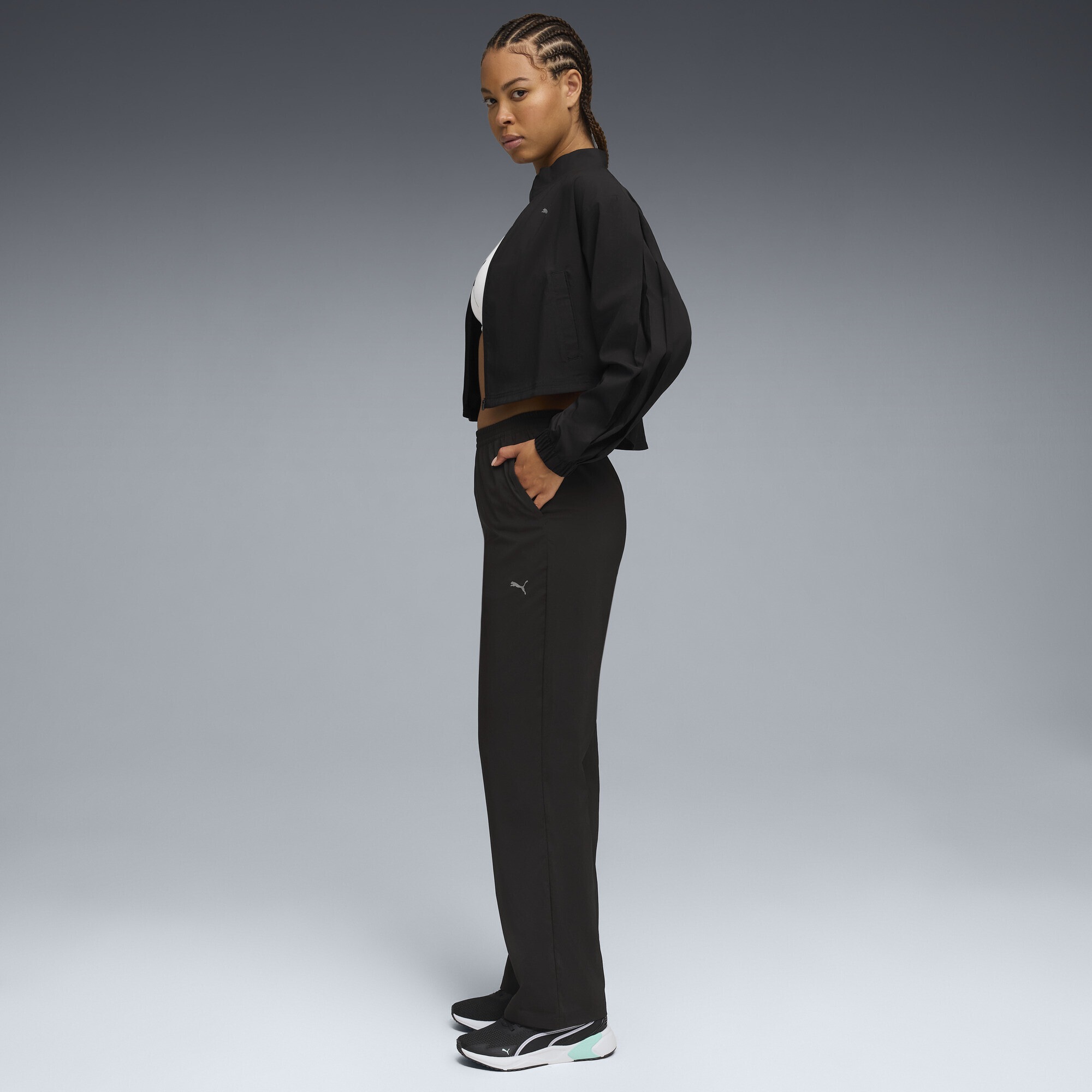 PUMA Trainingshose »High-Waist-Athleisure-Hose Damen«