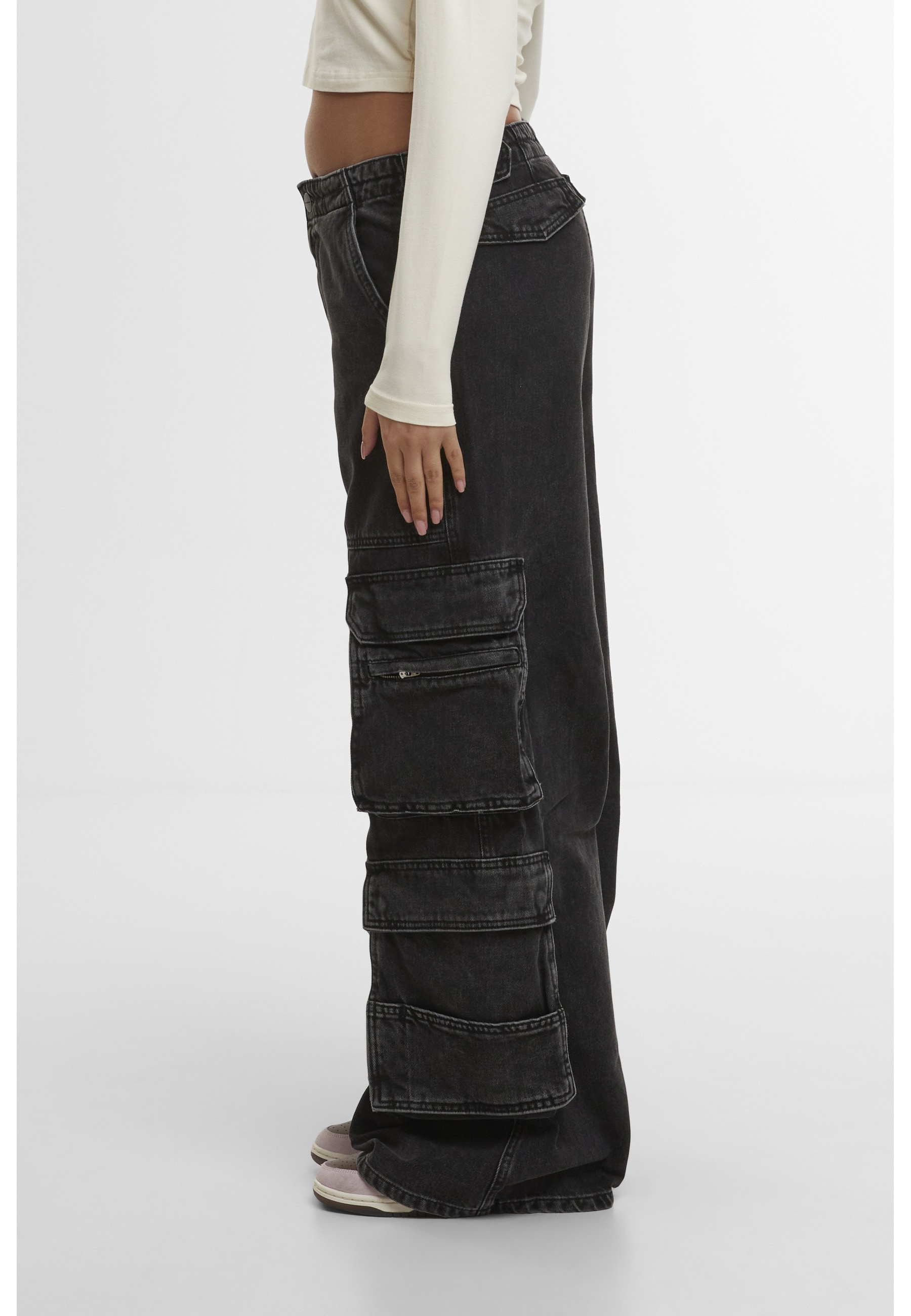 2Y Studios Stoffhose »2Y Studios Mara Cargo Baggy Jeans«