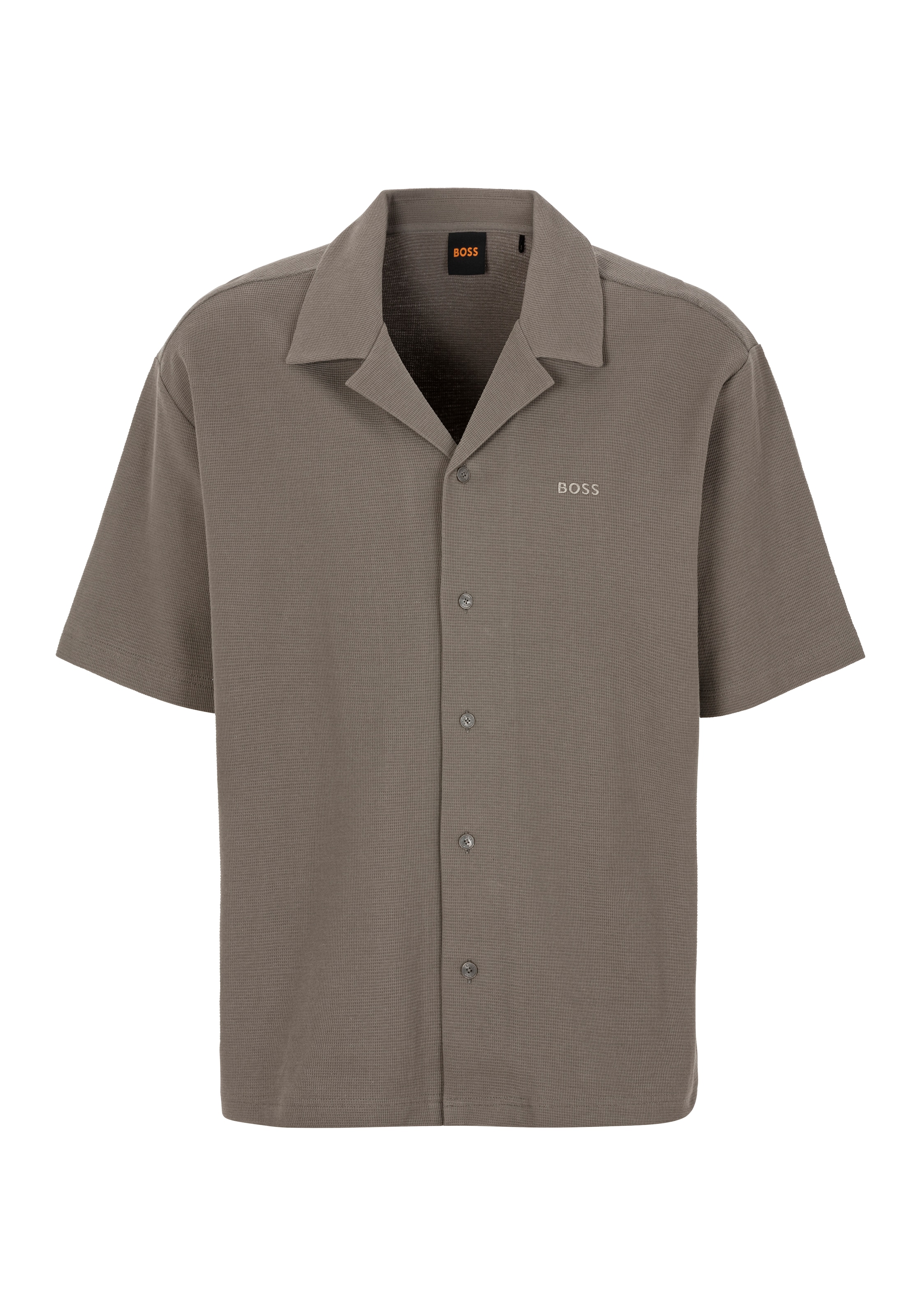 BOSS ORANGE Kurzarmshirt "Pe", mit Ton-in-Ton Logo günstig online kaufen