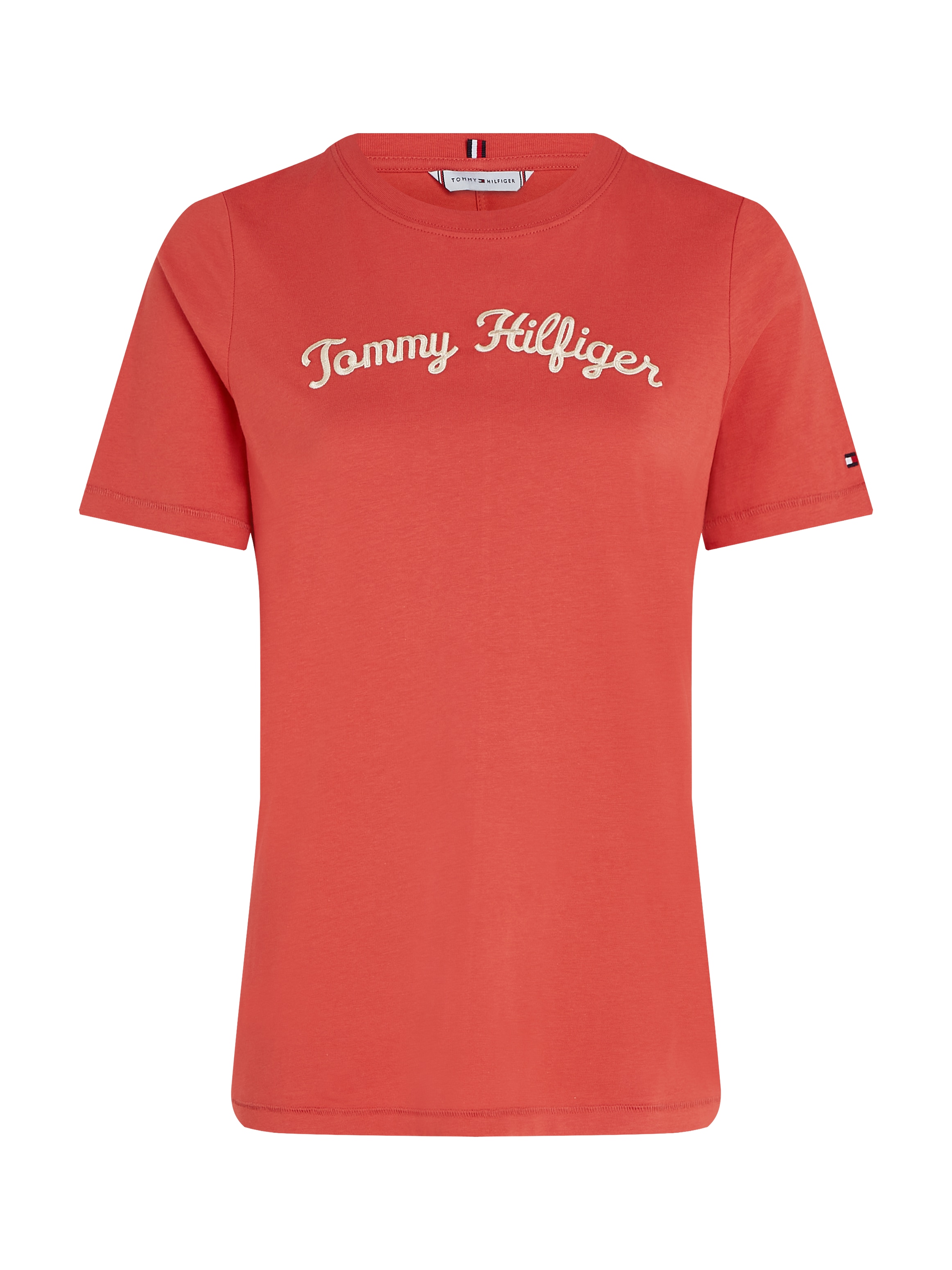 Tommy Hilfiger Curve T-Shirt "CRV REG SCRIPT TEE SS", Große Größen günstig online kaufen