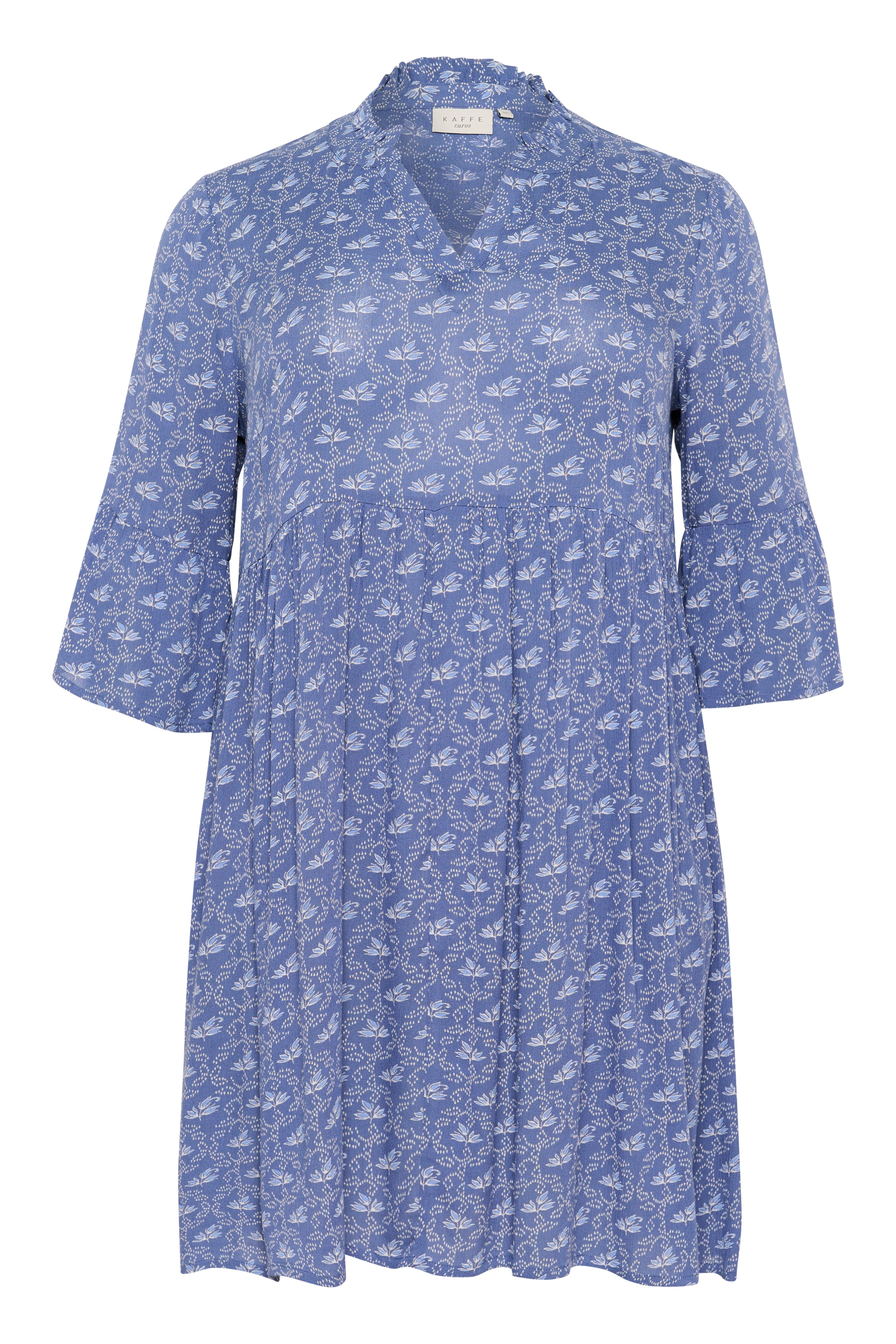 KAFFE Curve Midikleid "Damen Kleid KClaurena"