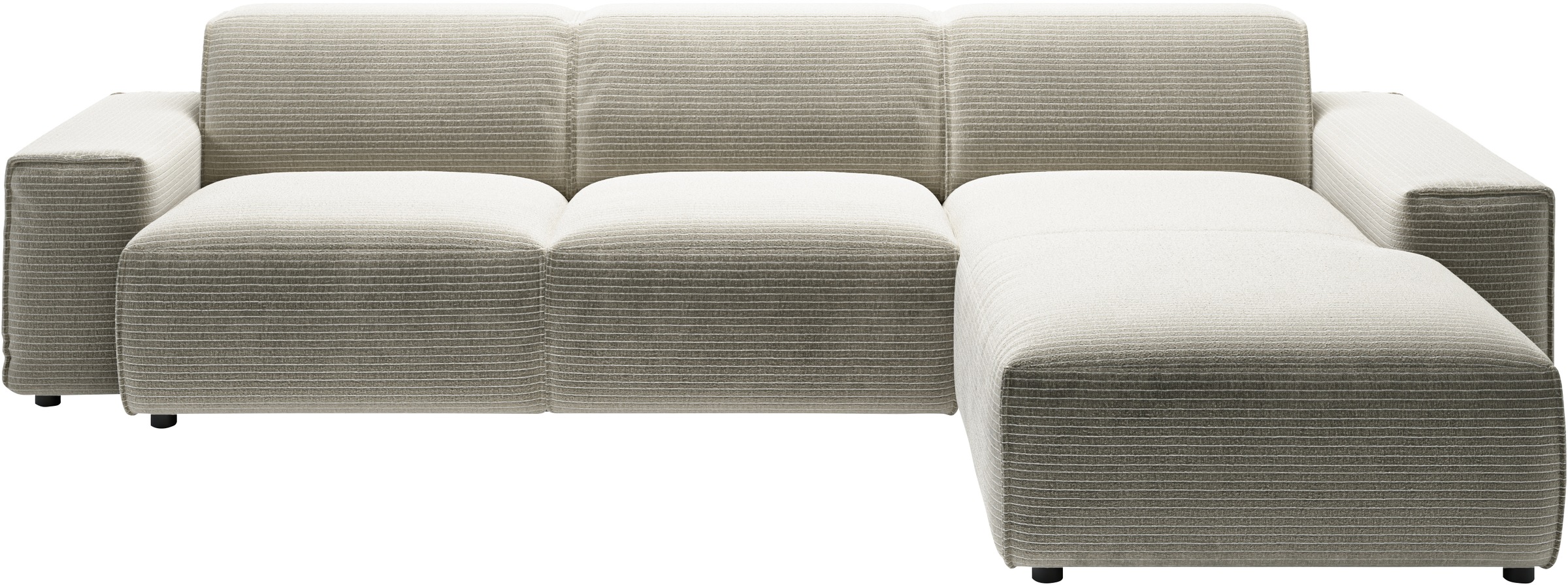 andas Ecksofa »Glimminge auch in Breitcord, Feincord, Bouclé + Easy care-Bezug«, L-Form, Breite 294, Zierkissen