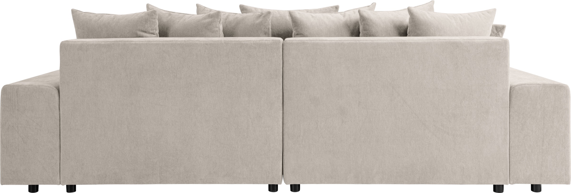 WERK2 Big-Sofa »Maxi B, Breite 290 cm«, Maximaler Kuschelkomfort: XXL-Sofa mit 78 cm Sitztiefe & 12 Kissen