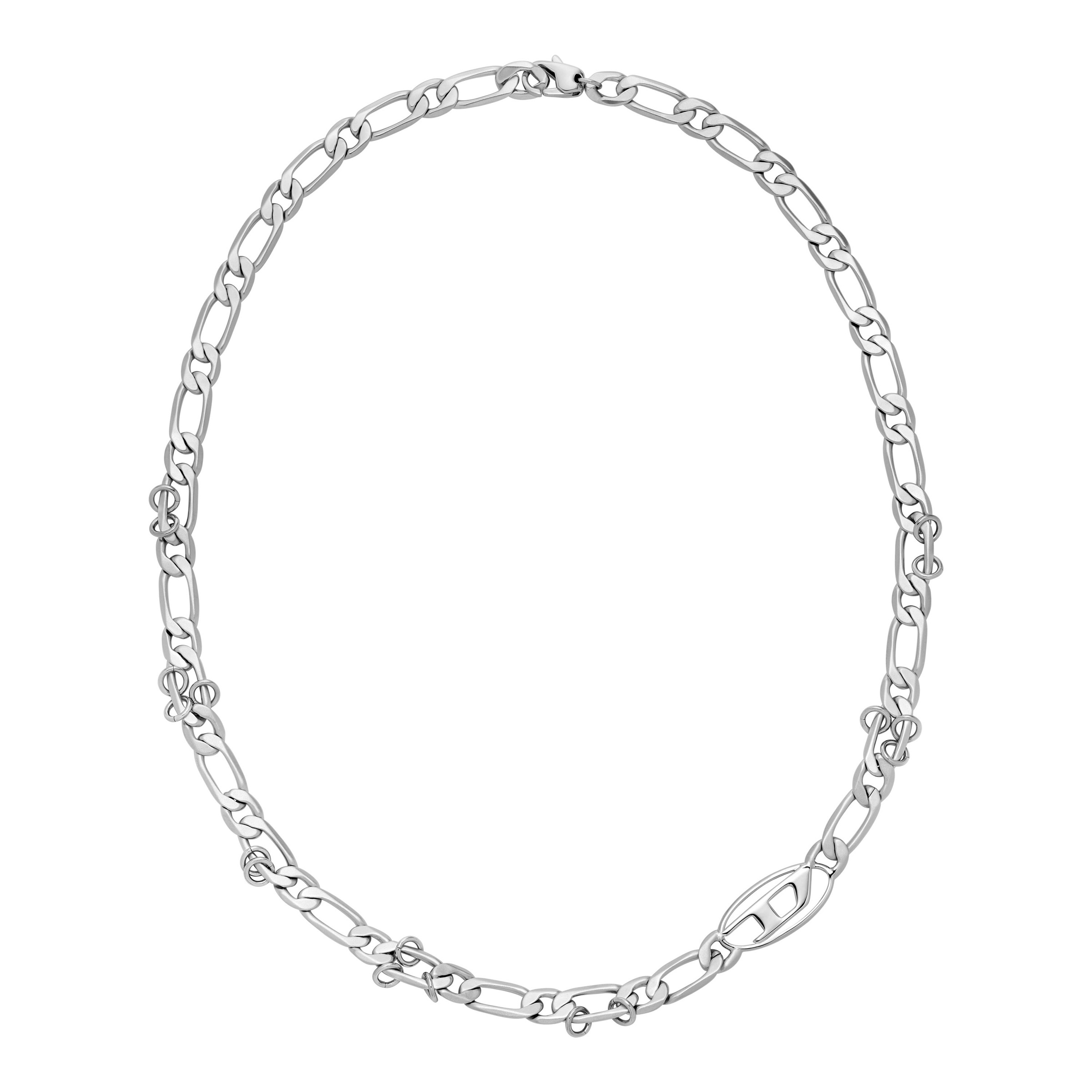 Diesel Kette ohne Anhänger »Schmuck Geschenk Metall OVAL D LOGO, DX1600040«