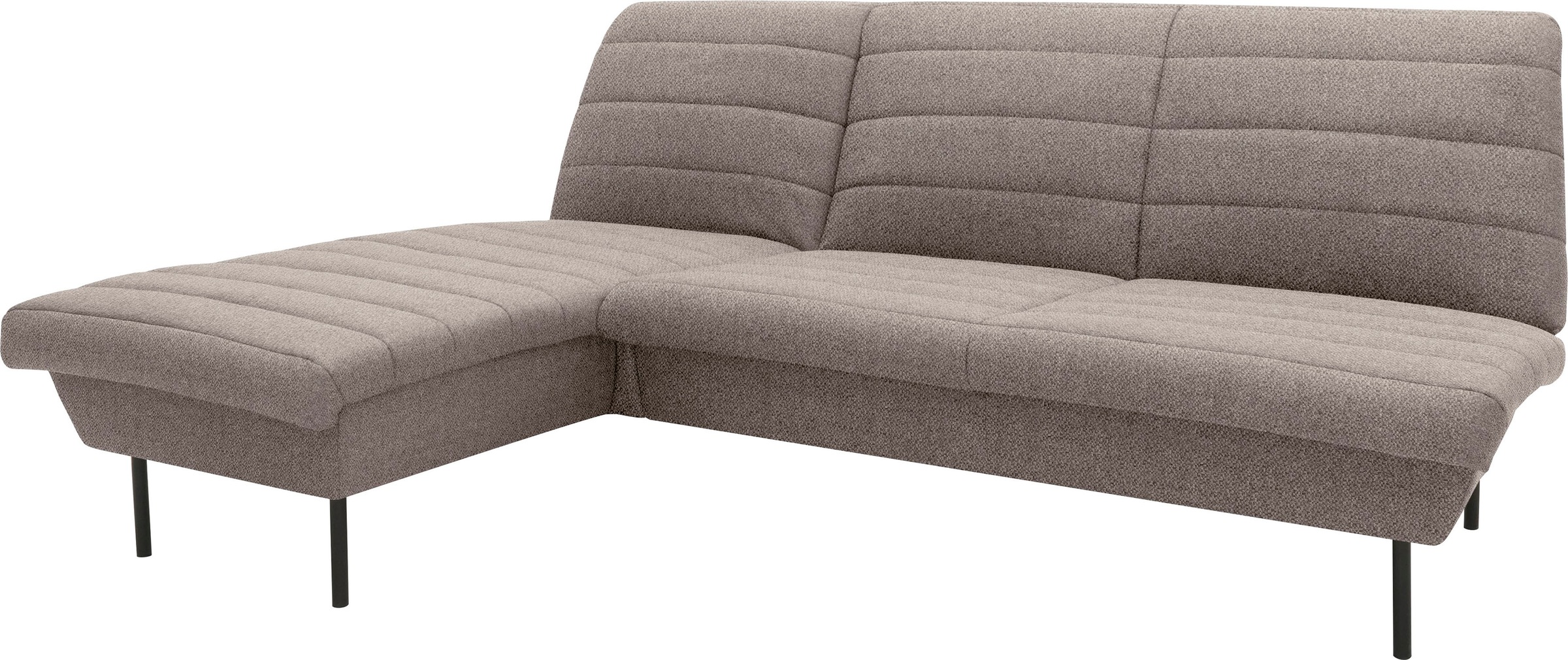 LOOKS by Wolfgang Joop Ecksofa "LOOKS IX L-Form", Quersteppung, ohne Armleh günstig online kaufen