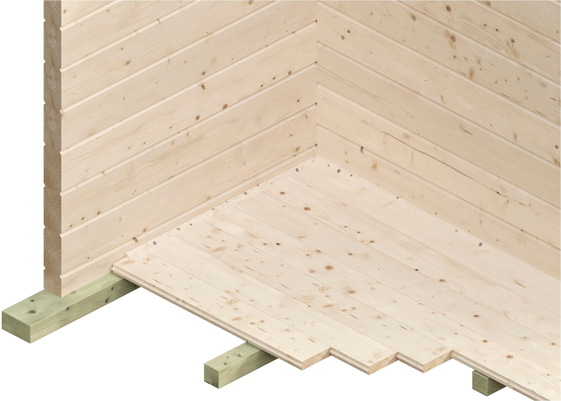 Skanholz Gartenhaus »Toronto 1«, mit Lattung