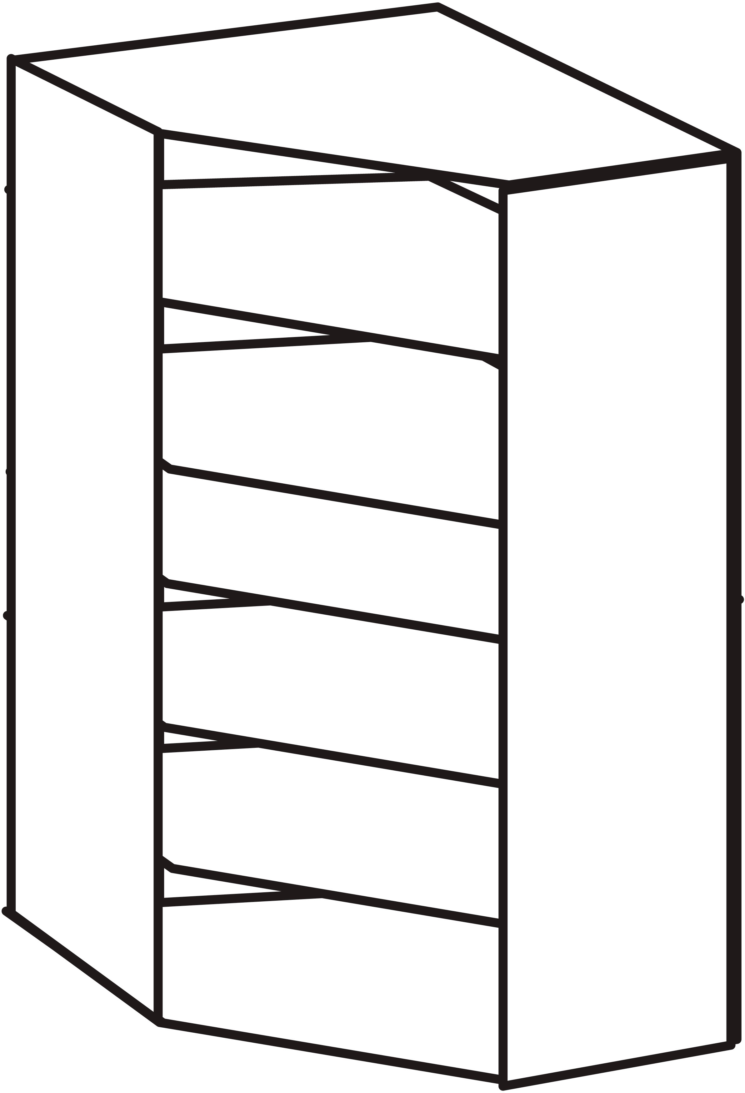 Thumbnail - Wimex Schranksystem "Münster", (Spar-Set, 6tlg: Eckschrank+ 2 Schränke 50cm breit+ 3 Aufsatzmodule), Mehrzweckschrank