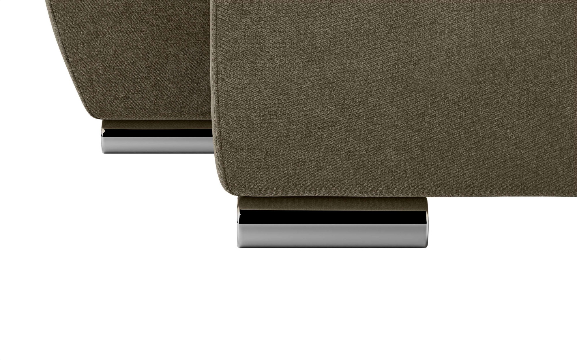 INOSIGN Ecksofa »HAVERHILL Schlafsofa mit Bettkasten, Maße B/H/T: 237/89/166 cm«, L-Form mit Recamiere links oder rechts bestellbar, Wellenunterfederung