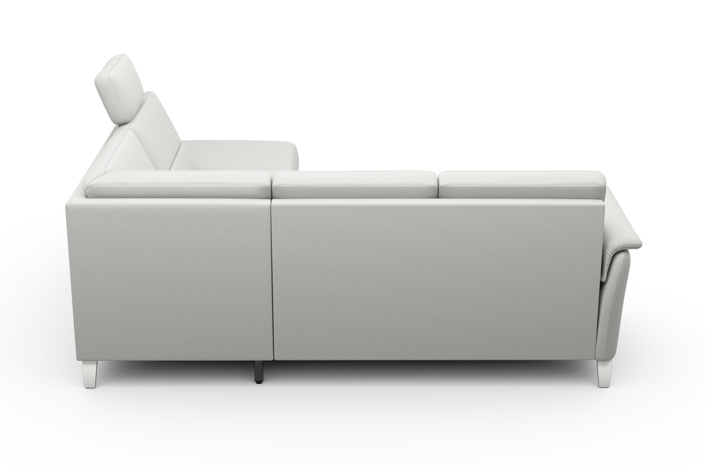 sit&more Ecksofa »Palmera L-Form«, Federkern, wahlweise mit Bettfunktion und mit/ohne Stauraum