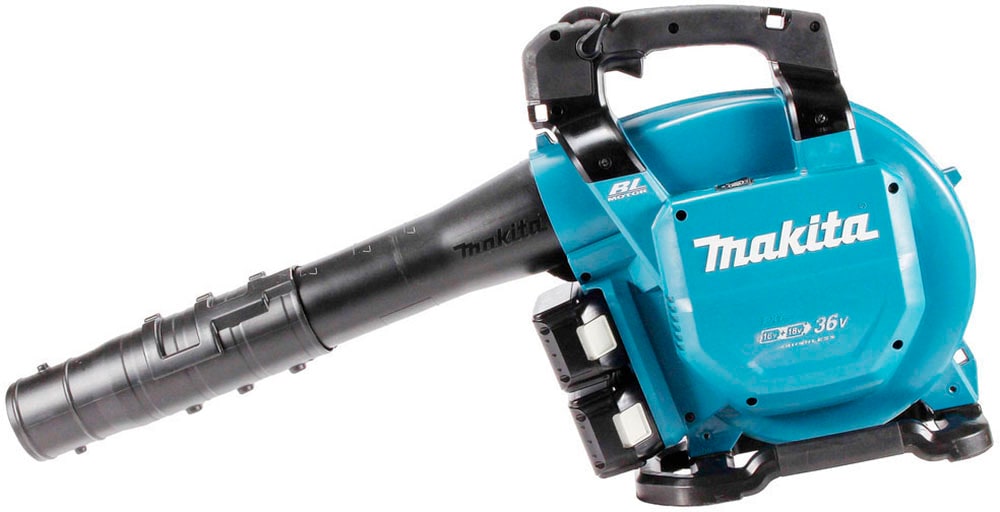 Makita Akku-Laubbläser »DUB363PT2V«, 65 m/s, 13,4 m3/min, 2 Akkus 18V/5 Ah und Doppel-Schnellladegerät