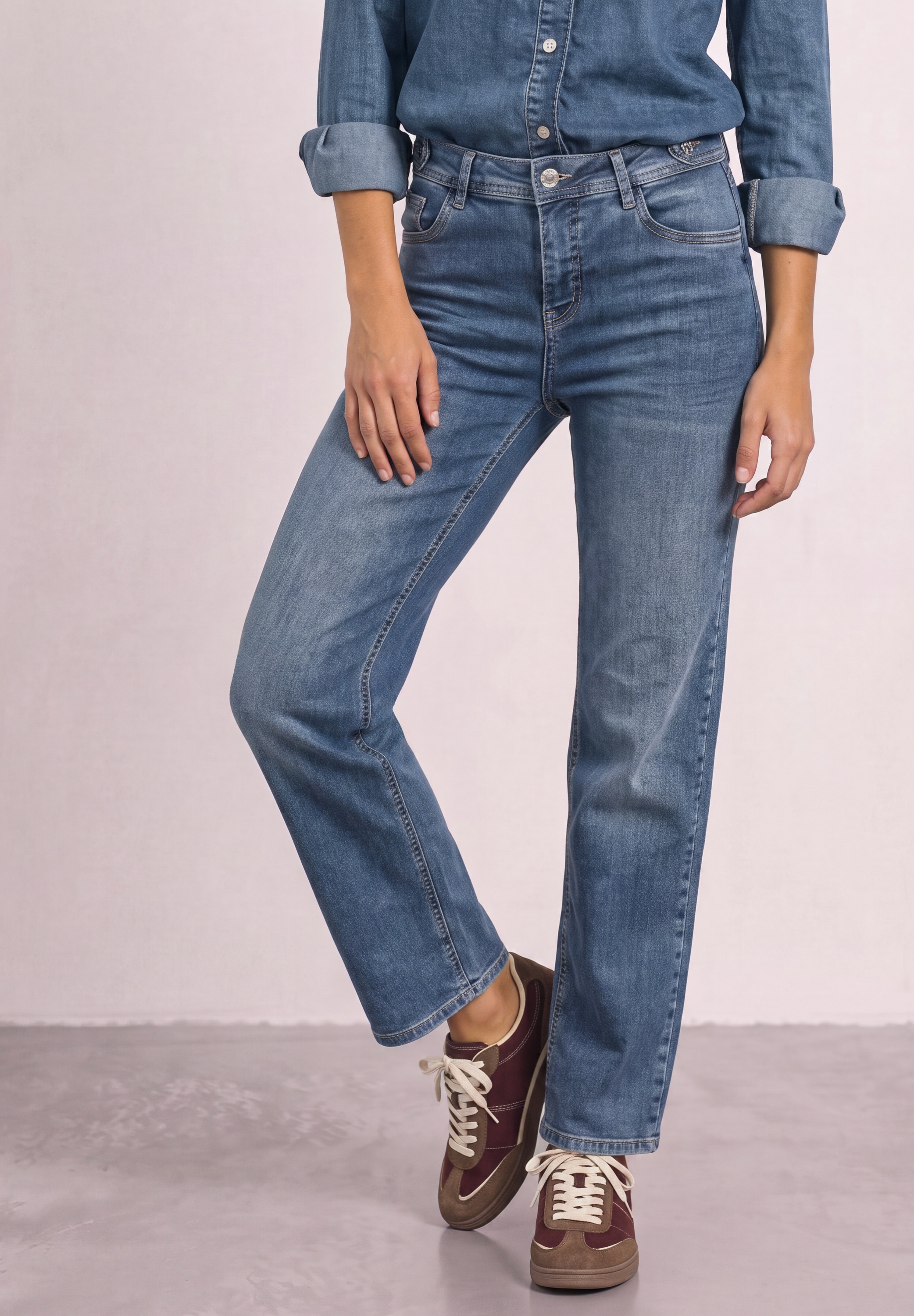 STREET ONE Comfort-fit-Jeans 5-Pocket-Style