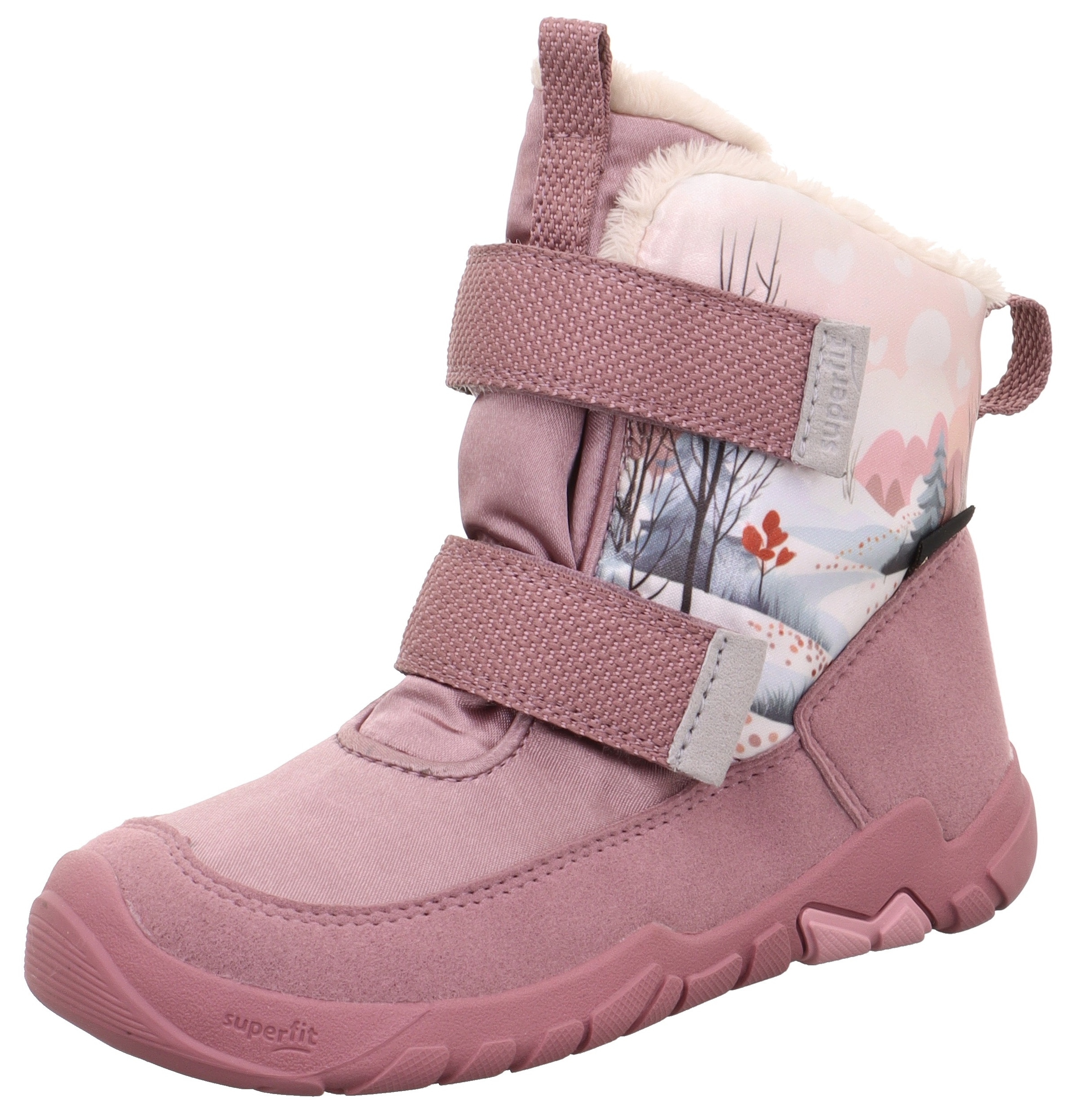 Winterstiefel »TRACE WMS: mittel«, Barfußschuh, Klettstiefel, Winterschuh mit Digital...