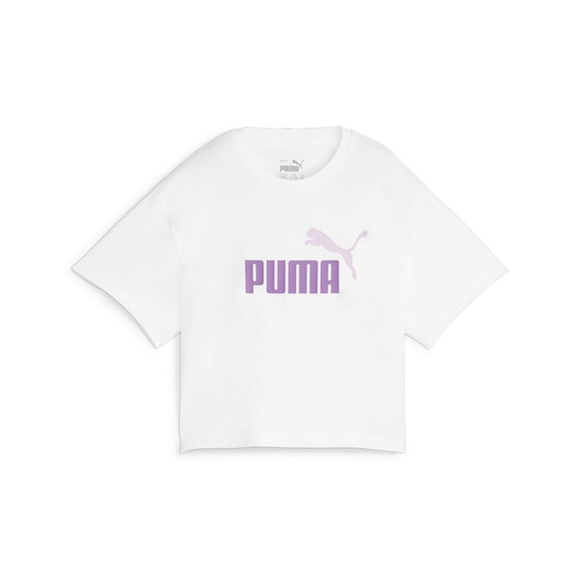 PUMA T-Shirt »Mädchen Cropped T-Shirt mit Logo Mädchen« online kaufen | BAUR