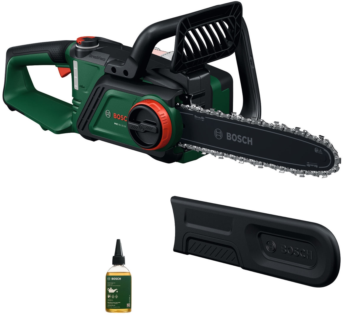 Bosch Akku Kettensäge PKE 18V-30-28​ solo 30 cm Schwertlänge - Image 2
