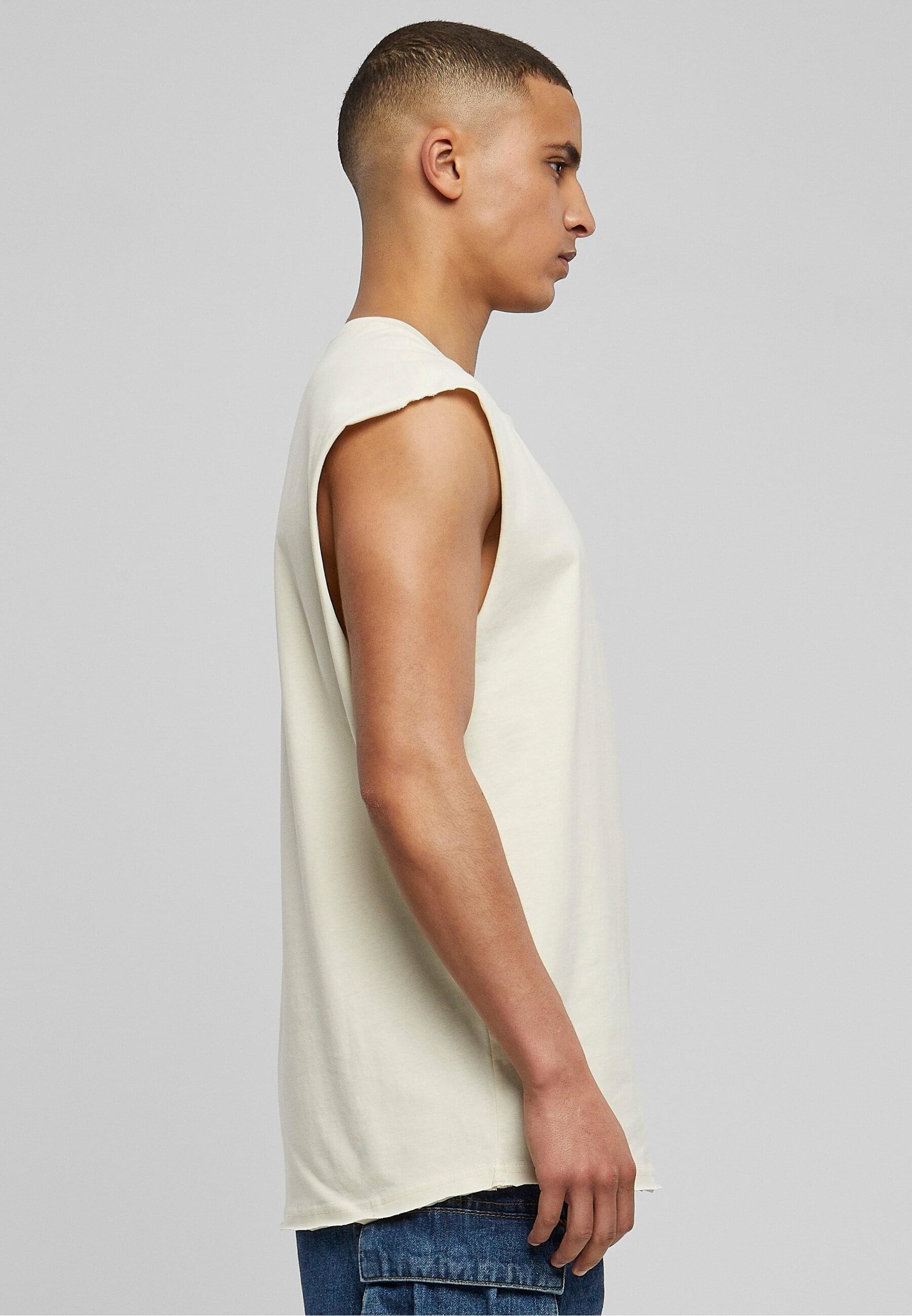 URBAN CLASSICS T-Shirt »Urban Classics Herren Open Edge Sleeveless Tee«, (1 tlg.)