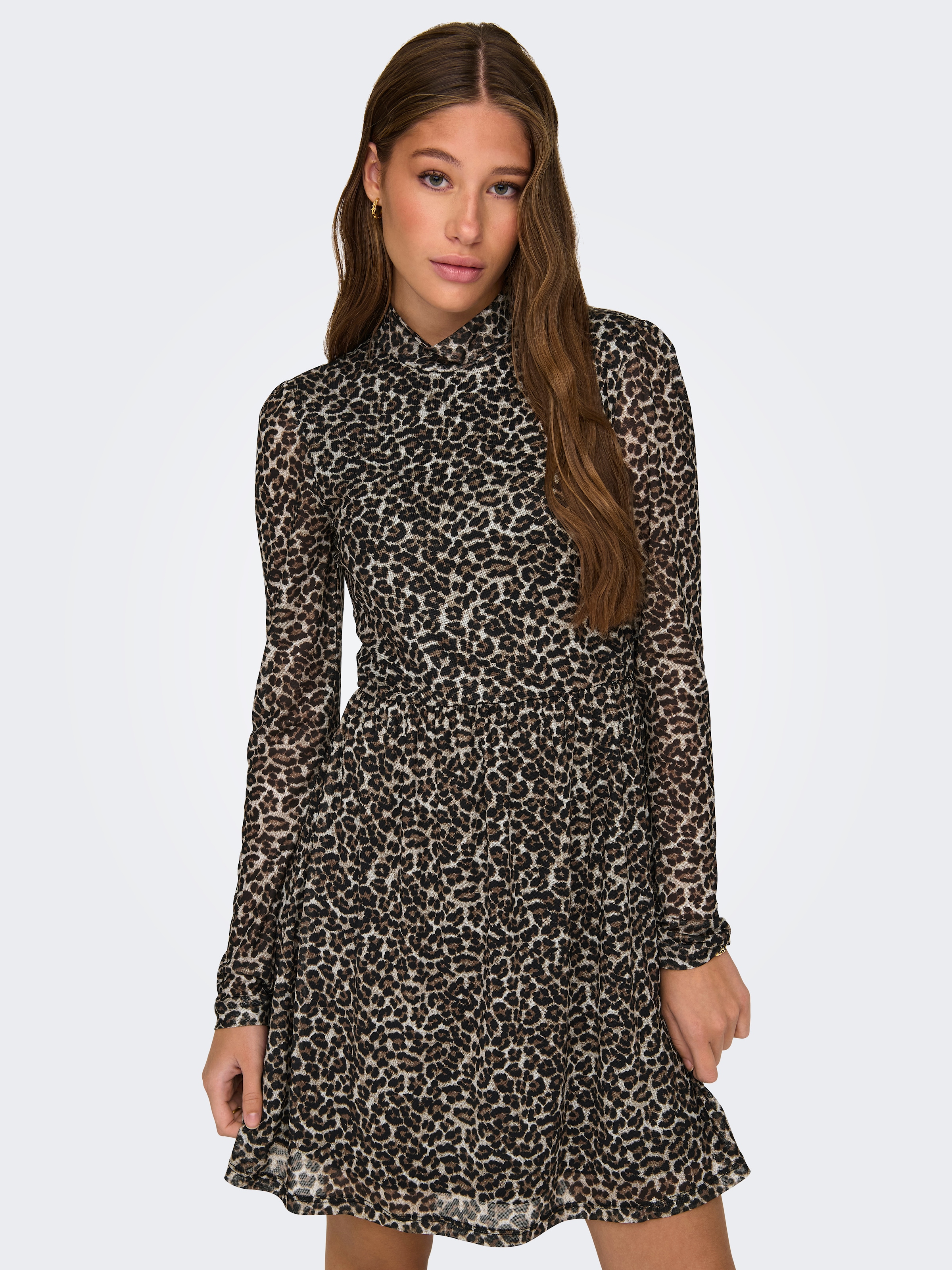 ONLY Minikleid "ONLERICA LIFE L/S HIGH NECK DRESS JRS", Sommerkleid günstig online kaufen