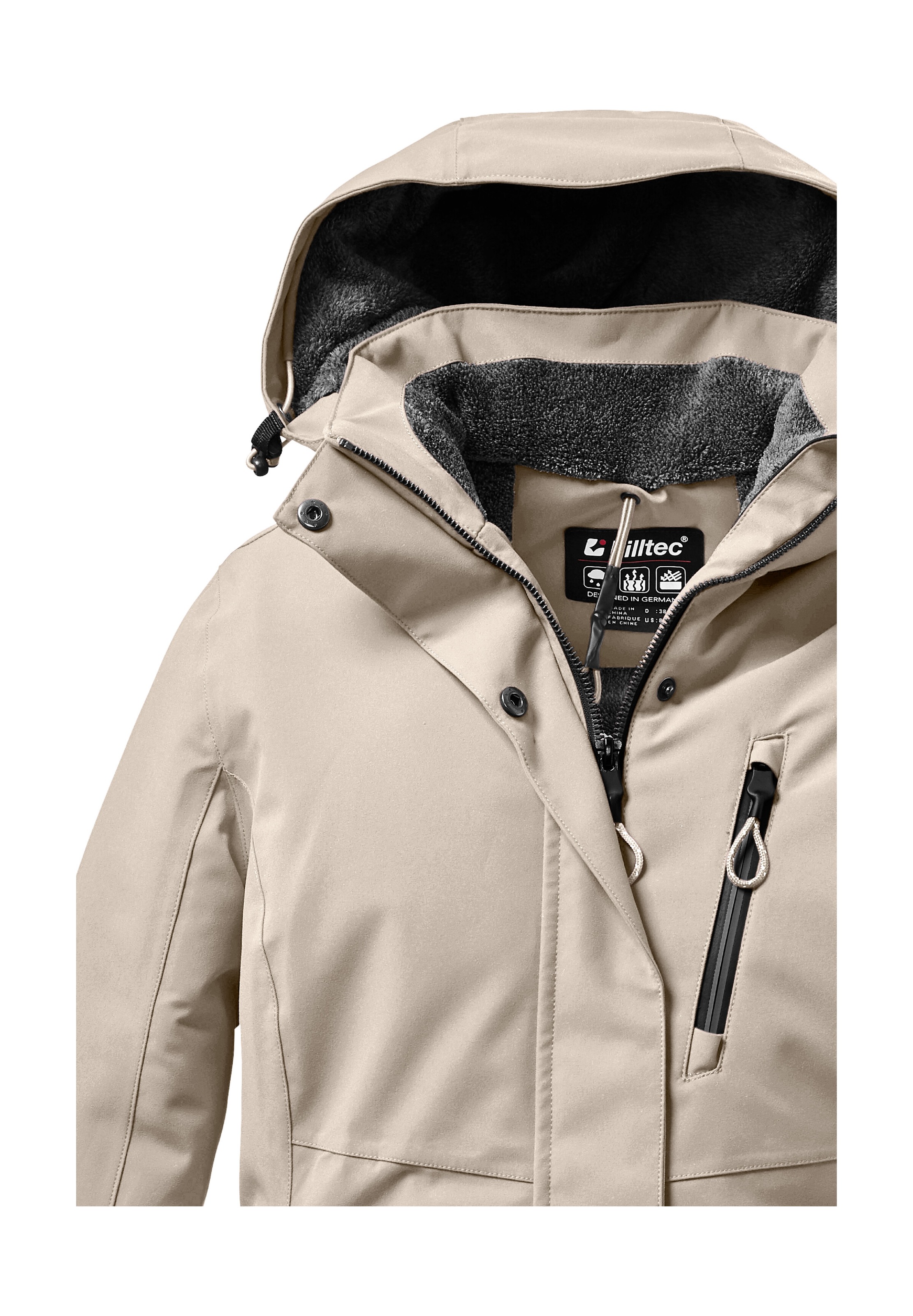 Thumbnail - Killtec Outdoorjacke "KOW 140 WMN JCKT" Wasserdichte Damenjacke, atmungsaktiv, abnehmbare Kapuze