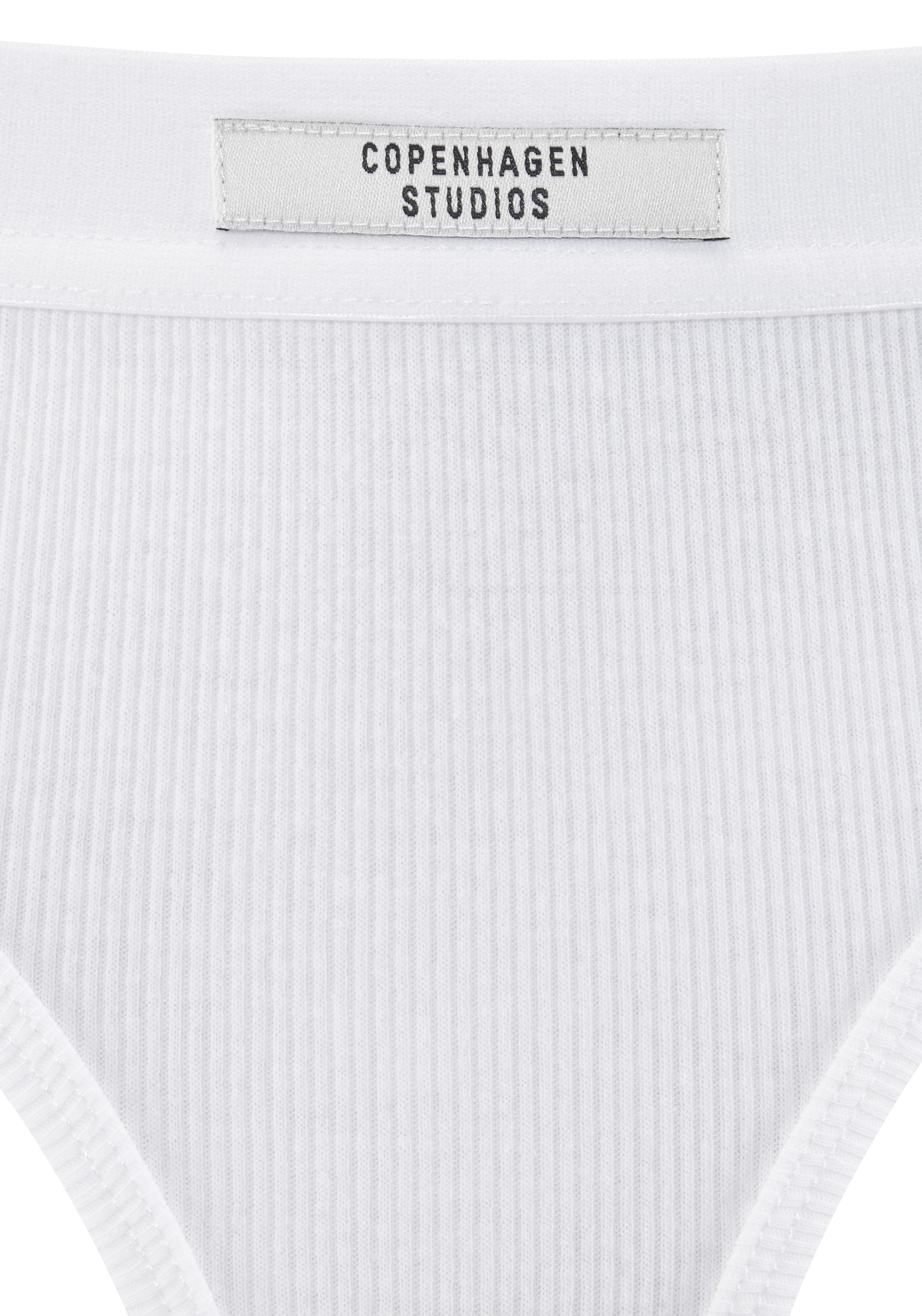 Copenhagen Studios Bikinislip, (2 St., 2er-Set), angenehme Ripp-Qualität