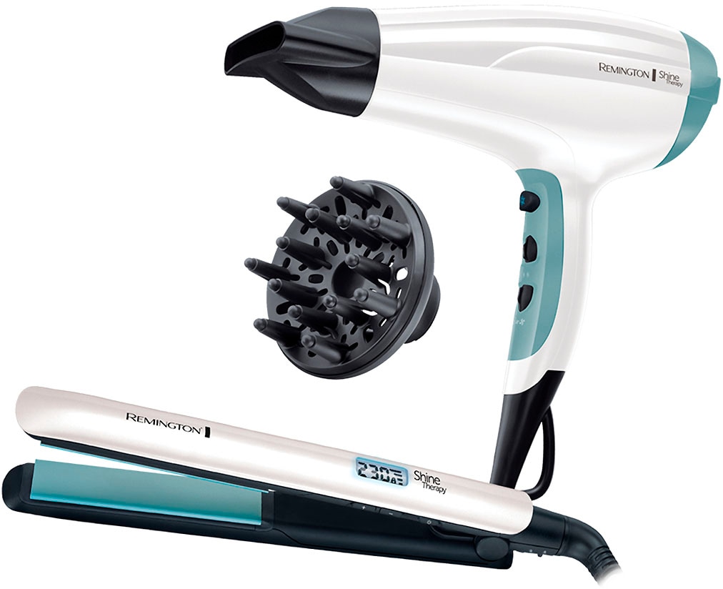 Remington Haartrockner »D 5216«, 2300 W, 2 Aufsätze, mit Ionenpflege leicht & leise+ Diffusor Arganöl & Vitamin E