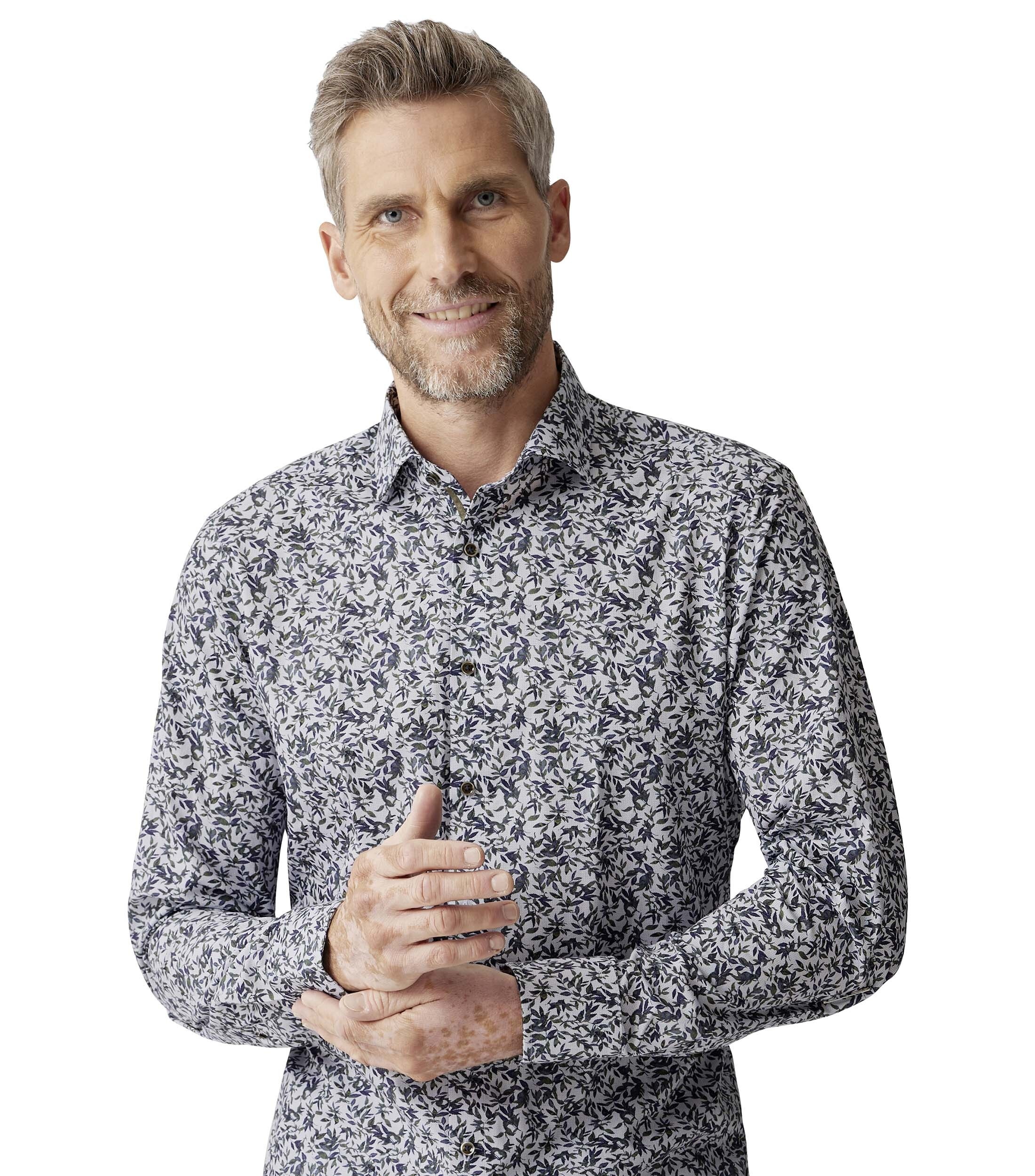 VENTI Businesshemd "VENTI Businesshemd Print" günstig online kaufen