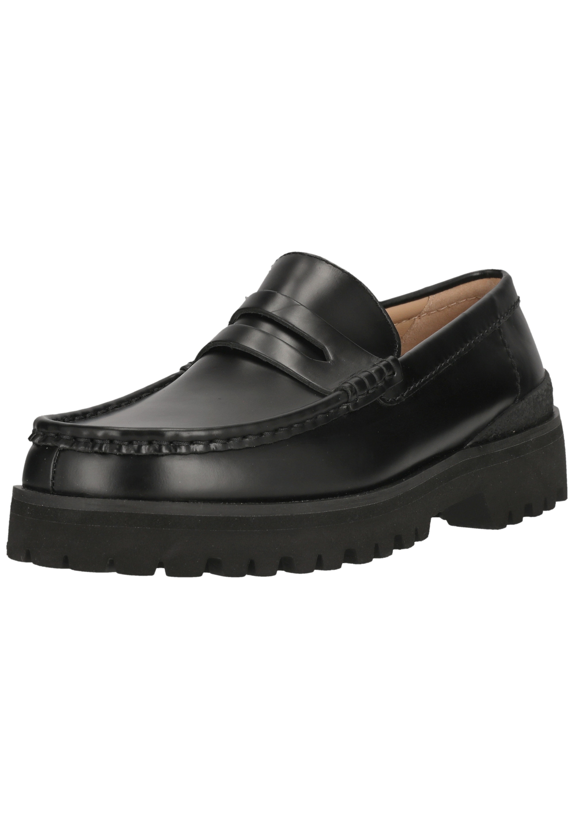 Clarks "Yukoner Penny" mit toller Fersen-Struktur