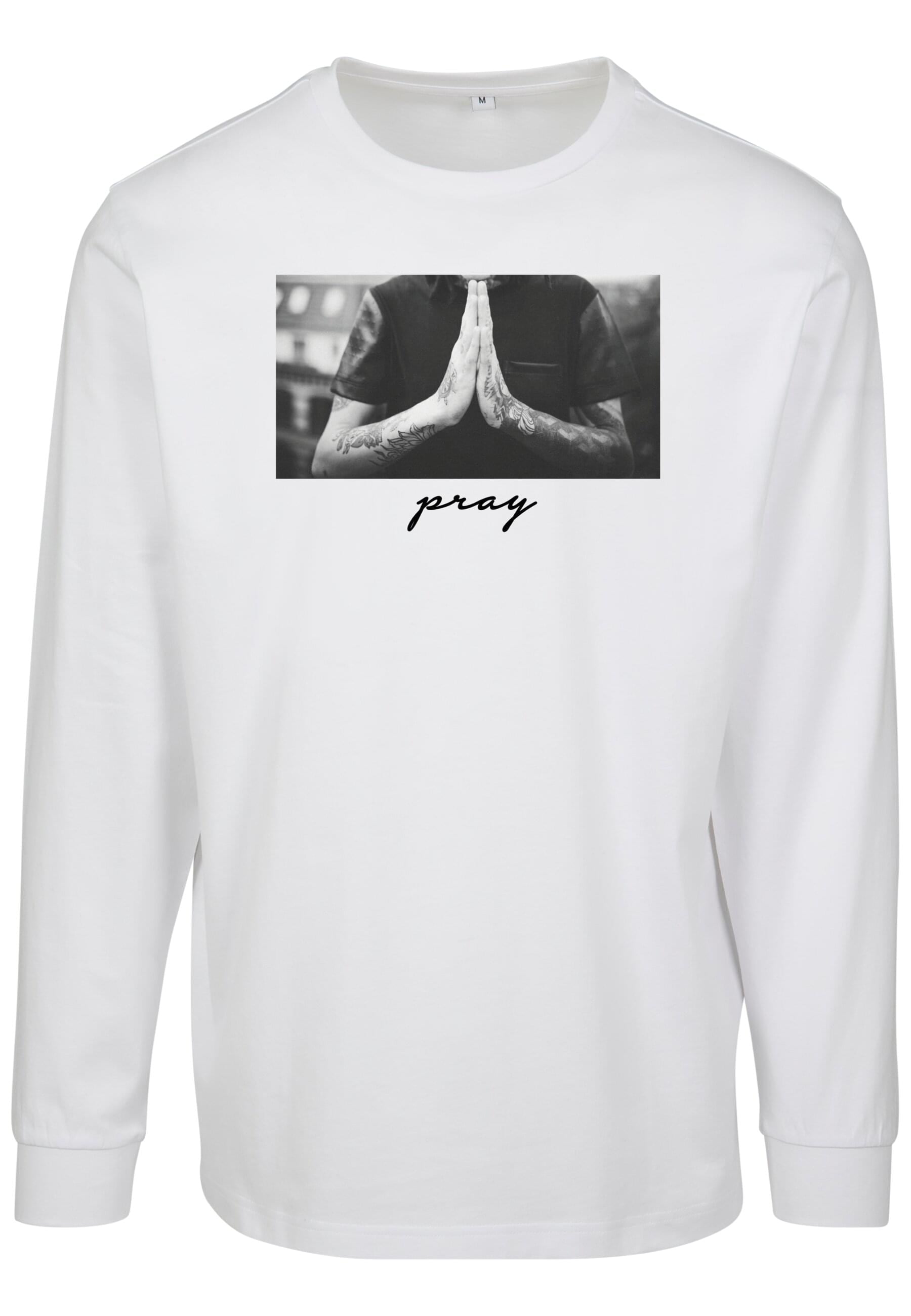 MisterTee Longsleeve "MisterTee Herren Pray Longsleeve"