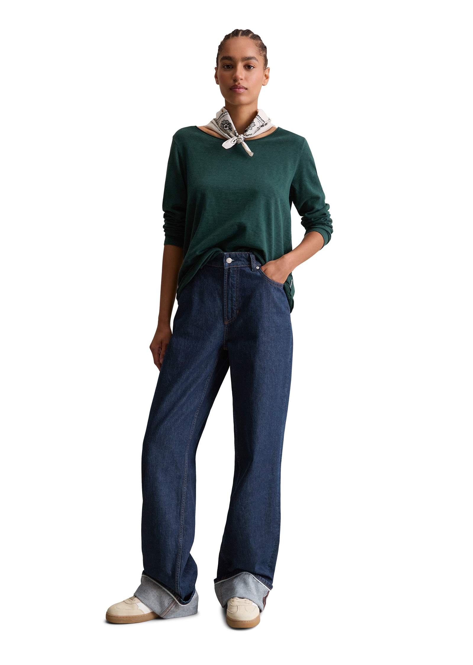 Marc O'Polo DENIM Langarmshirt »aus Organic Cotton«