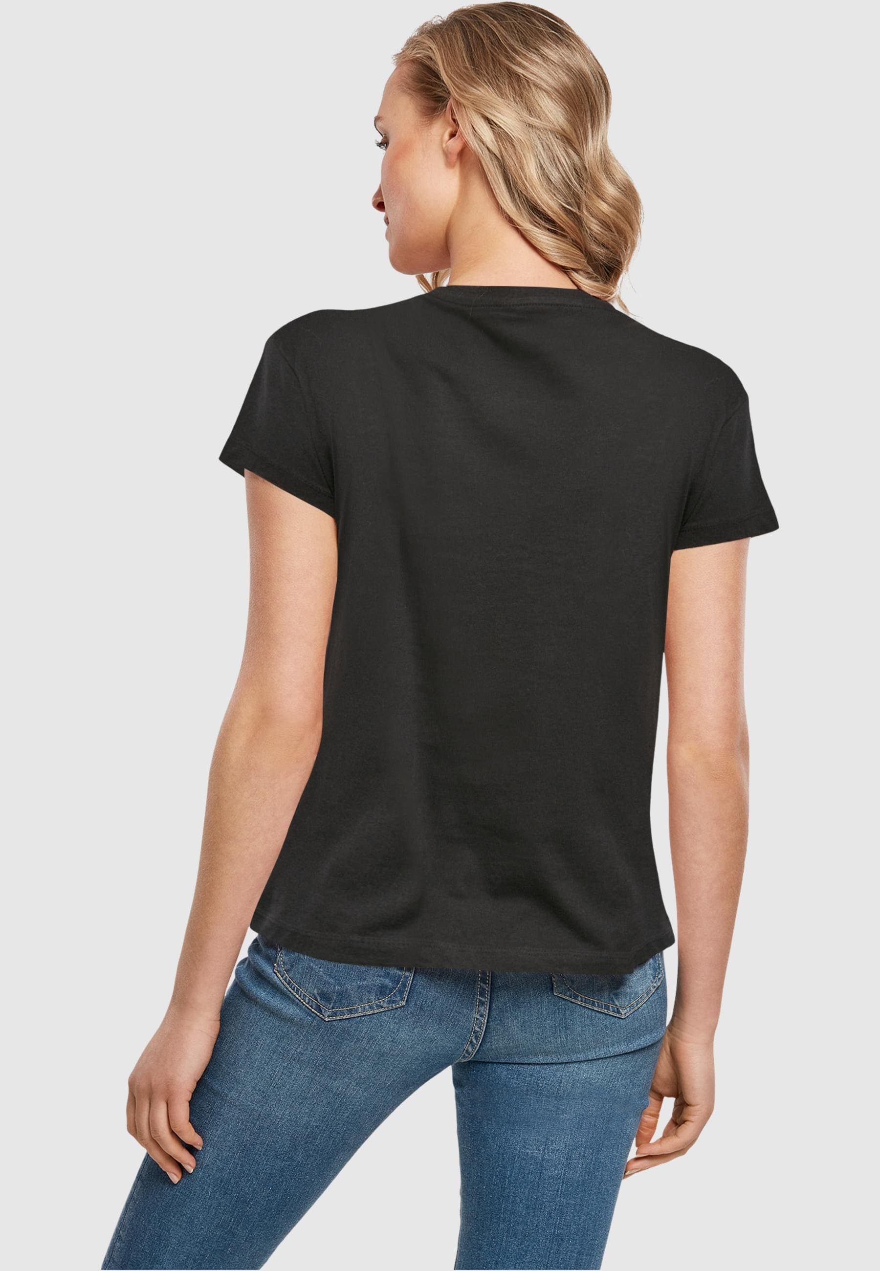 Merchcode T-Shirt »Merchcode Damen Ladies Naughty By Nature - Neon Drop Box Tee«, (1 tlg.)