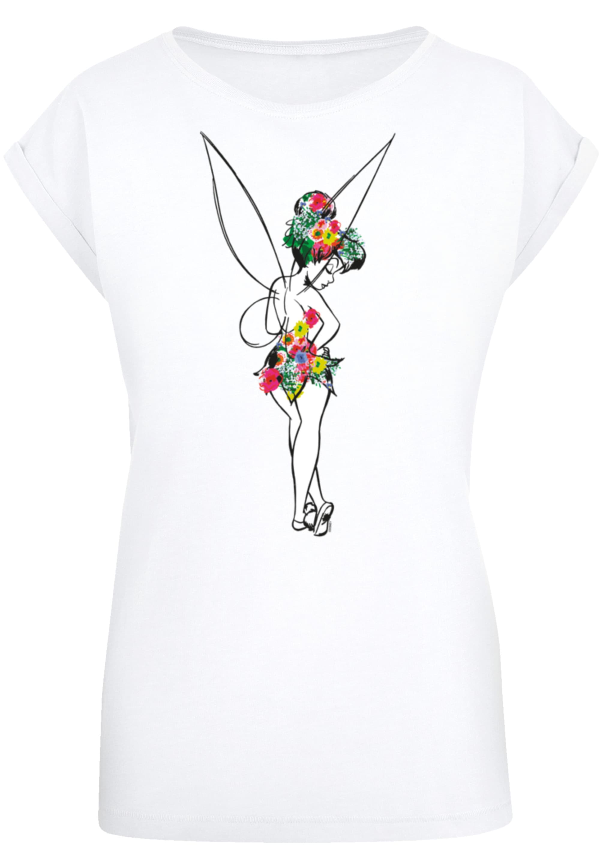 F4NT4STIC T-Shirt »Disney Peter Pan Flower Power«, Premium Qualität