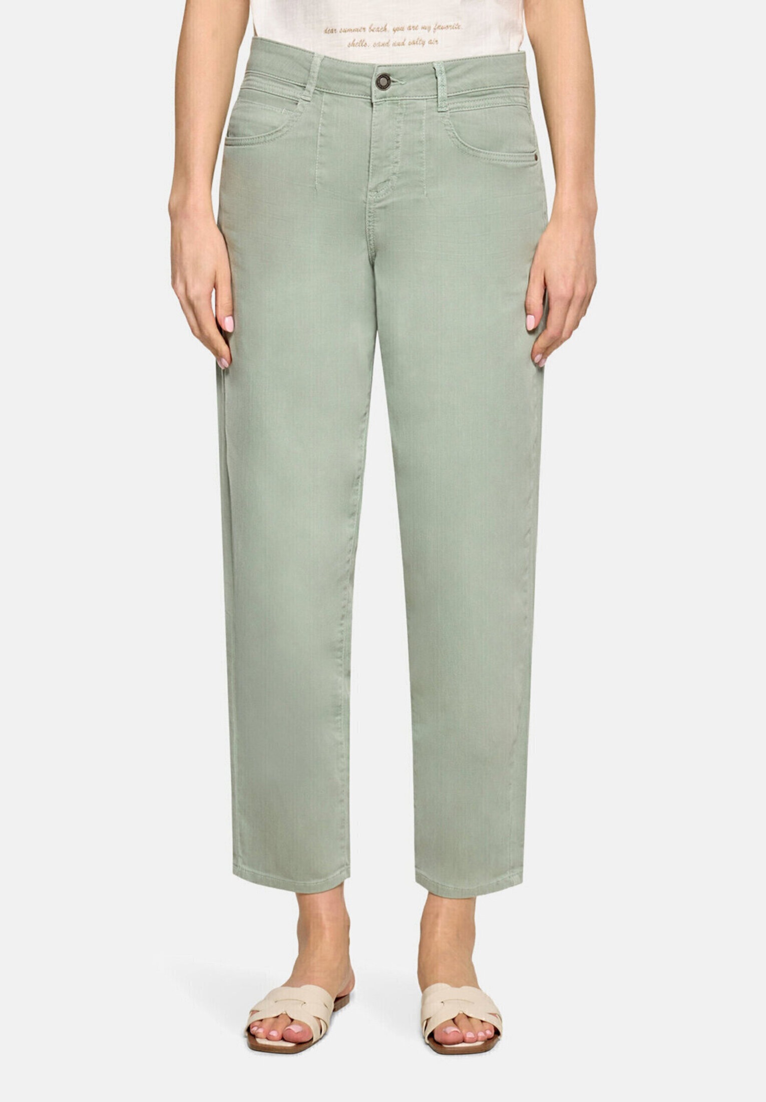 Cartoon Ankle-Jeans »Damen mit Waschung«