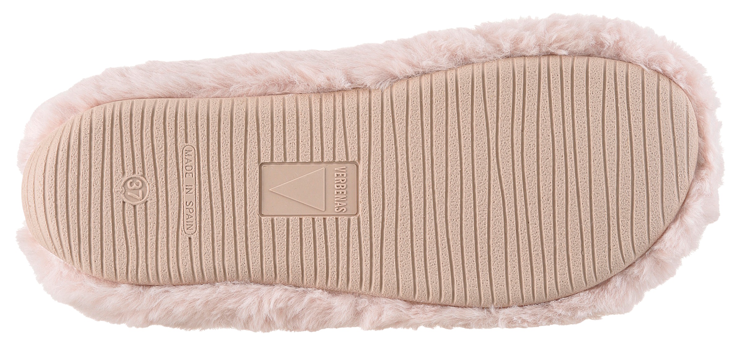 Thumbnail - VERBENAS Pantoffel "York Damara" Homeslipper, Clog, Schlappen, Hausschuh in kuscheliger Optik