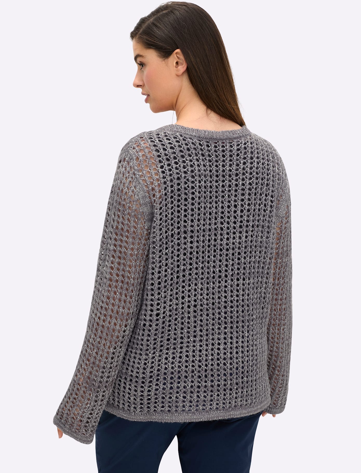 Sheego V-Ausschnitt-Pullover "Pullover" günstig online kaufen
