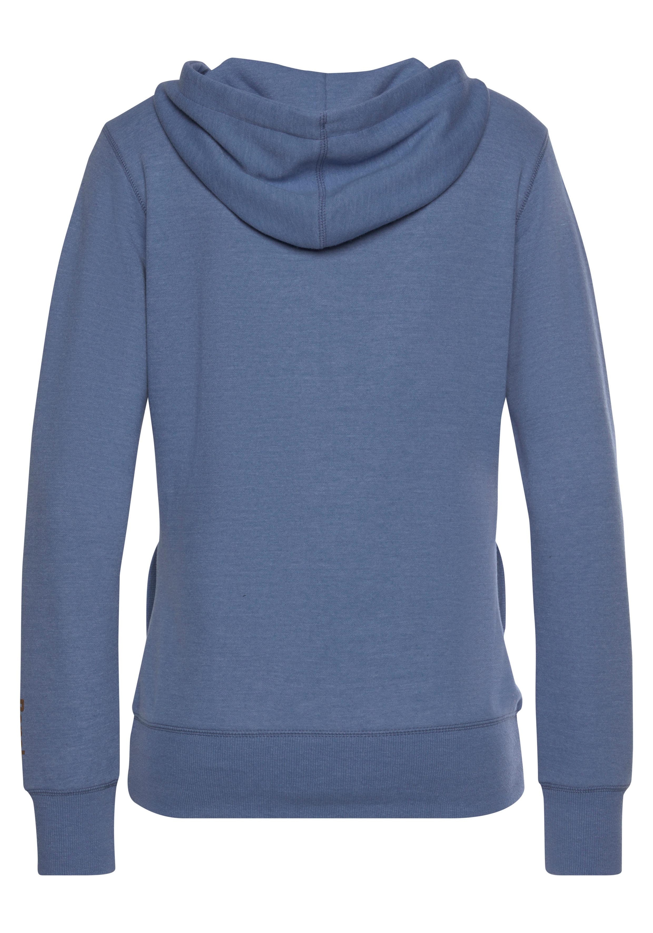 Bench. Loungewear Sweatjacke, mit online Loungeanzug Zipper, | und kaufen Taschen BAUR