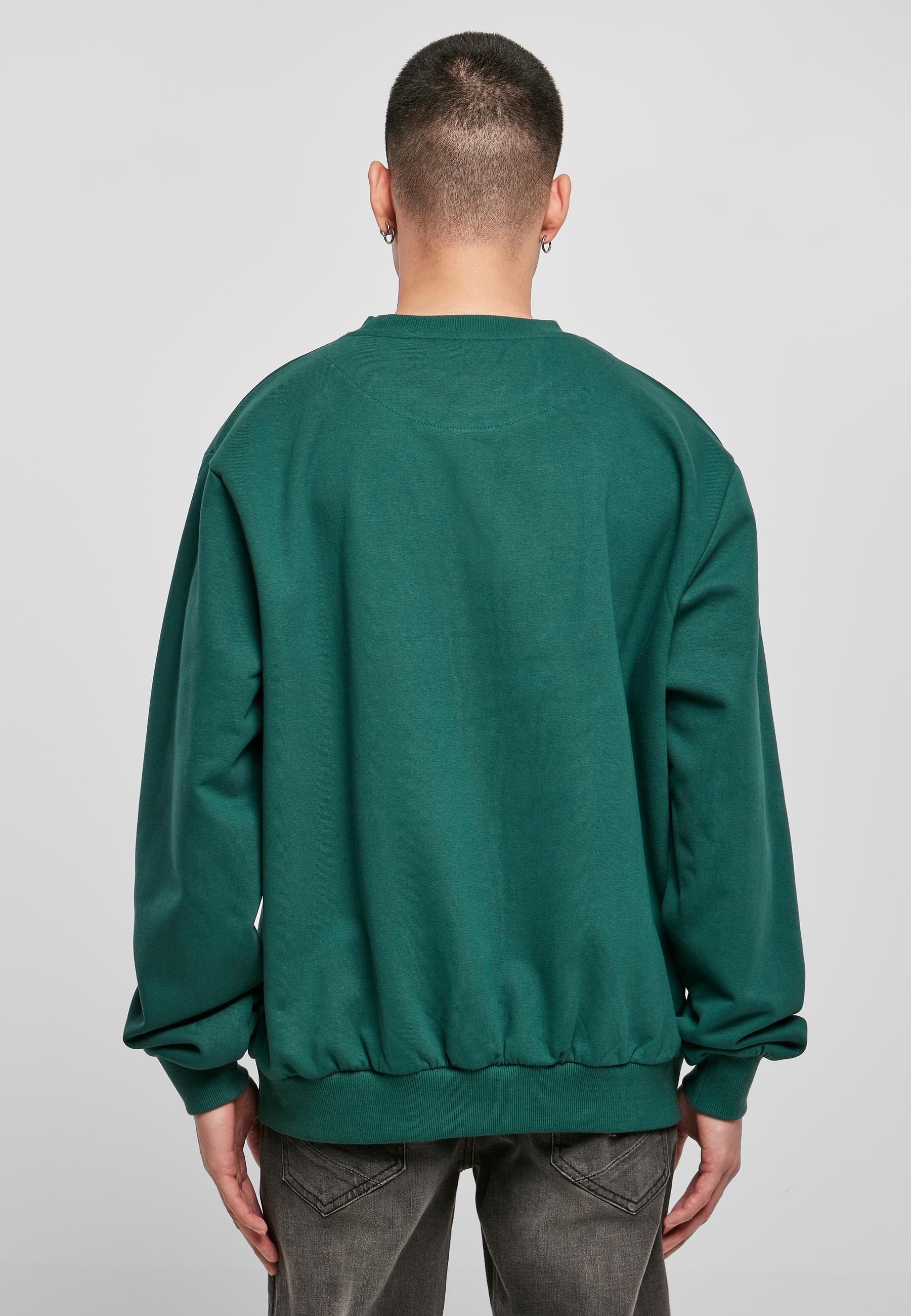 Karl Kani Rundhalspullover »Karl Kani Herren KU224-005-1 KK Varsity OS Crew dark green«, (1 tlg.)