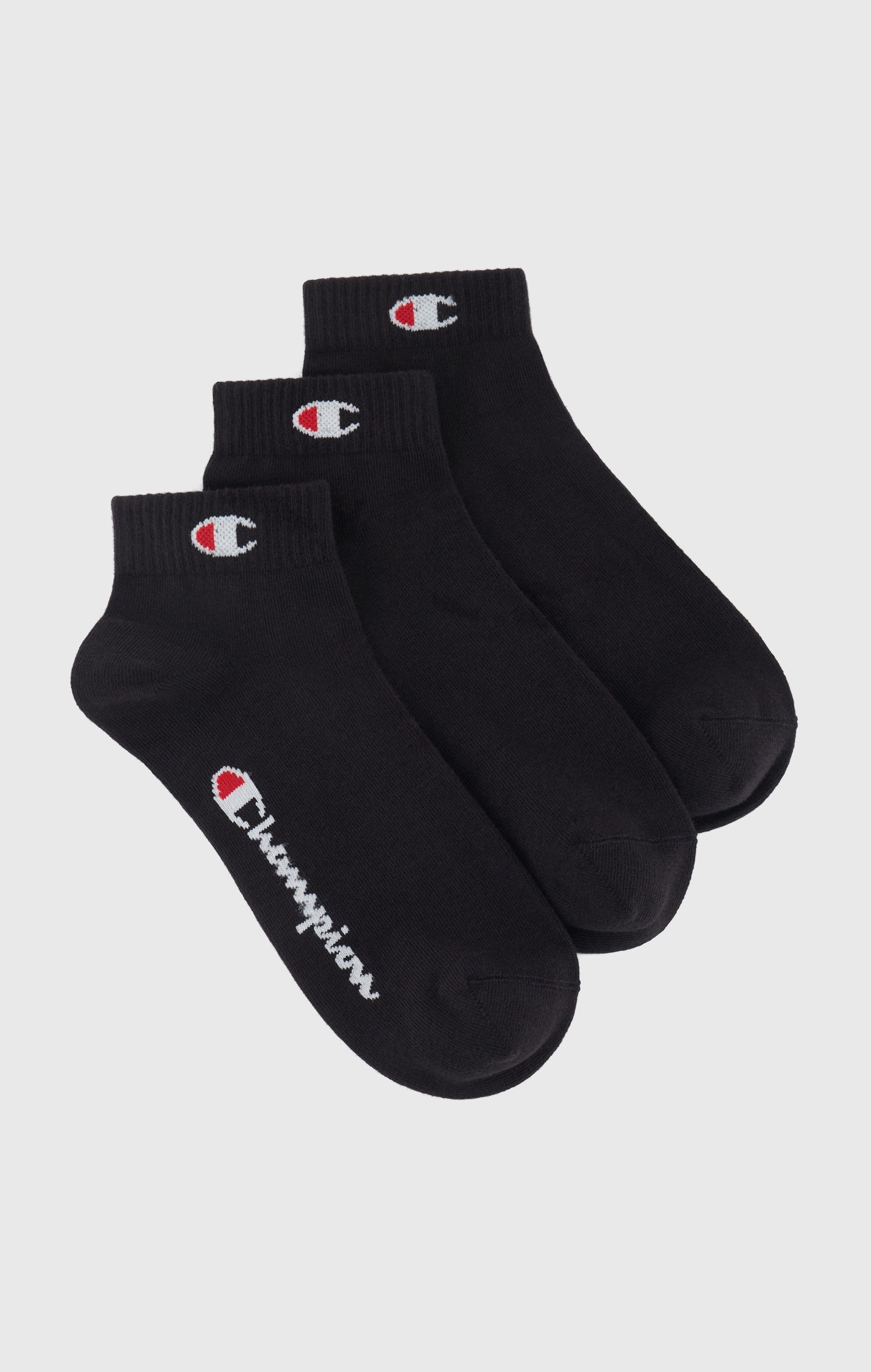 Champion Kurzsocken "3 Pack Quarter Socks" 3 Paar tlg. für sportive Aktivit günstig online kaufen