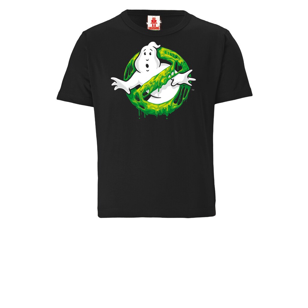 LOGOSHIRT T-Shirt »Ghostbusters – Slime Logo«