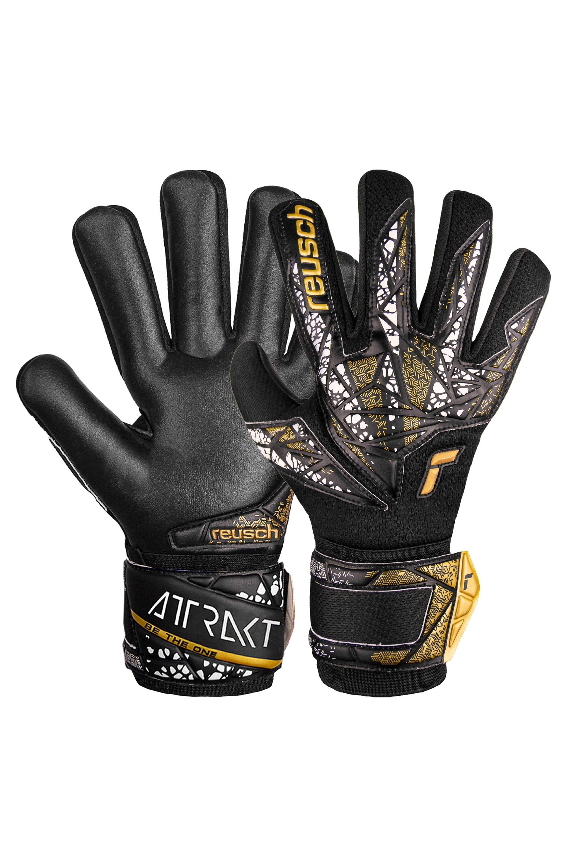 Reusch Torwarthandschuhe "Attrakt Silver NC Finger Support Junior" mit Nega günstig online kaufen