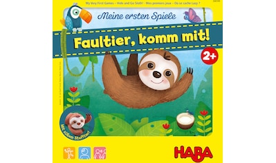 Haba Spielesammlung »Meine ersten Spiele, Faultier, komm mit!« kaufen