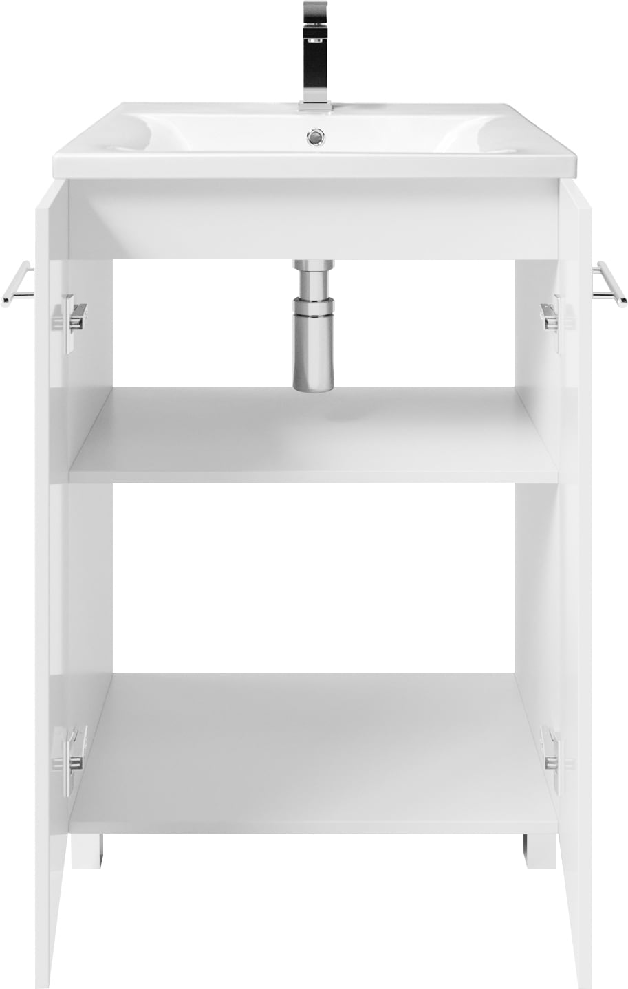 welltime Waschtisch »BAJA«, Badmöbel inkl. Keramikwaschbecken, Breite 60cm