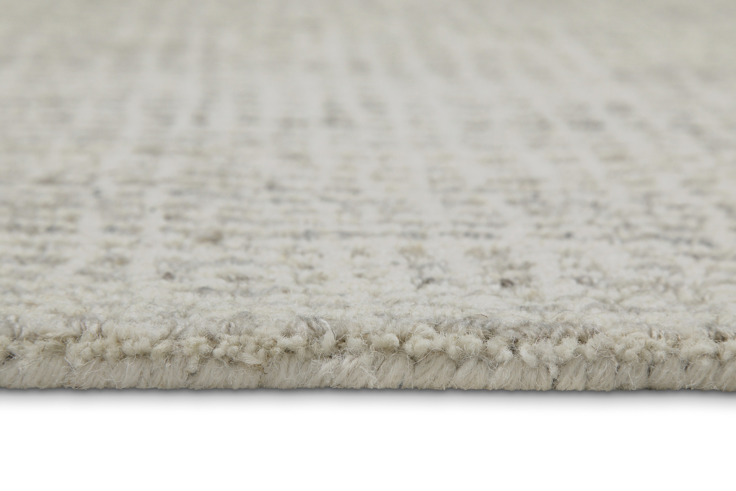 Wecon home Teppich »Hamptons FOURTEEN«, rund, 10 mm Höhe, Fasermix, Kurzflor, Wohnzimmer, Schlafzimmer, elegant, Karo-Muster