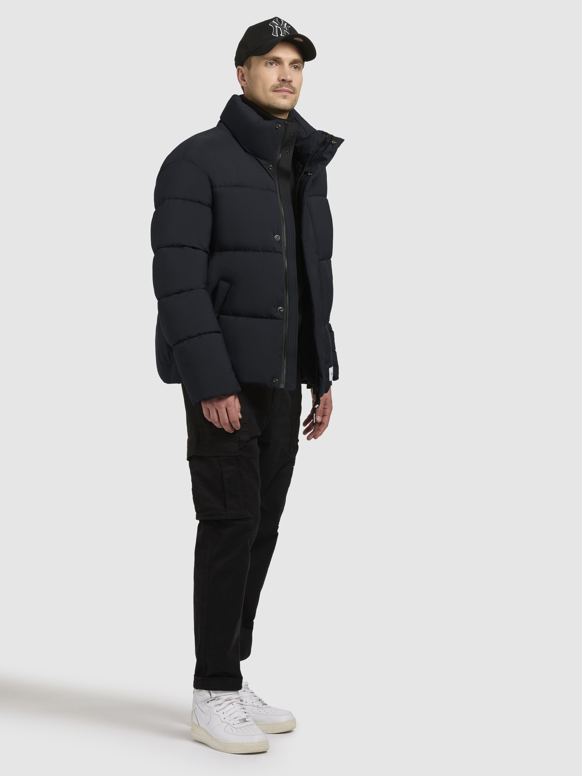 khujo Steppjacke »DUNGH MATT«, ohne Kapuze